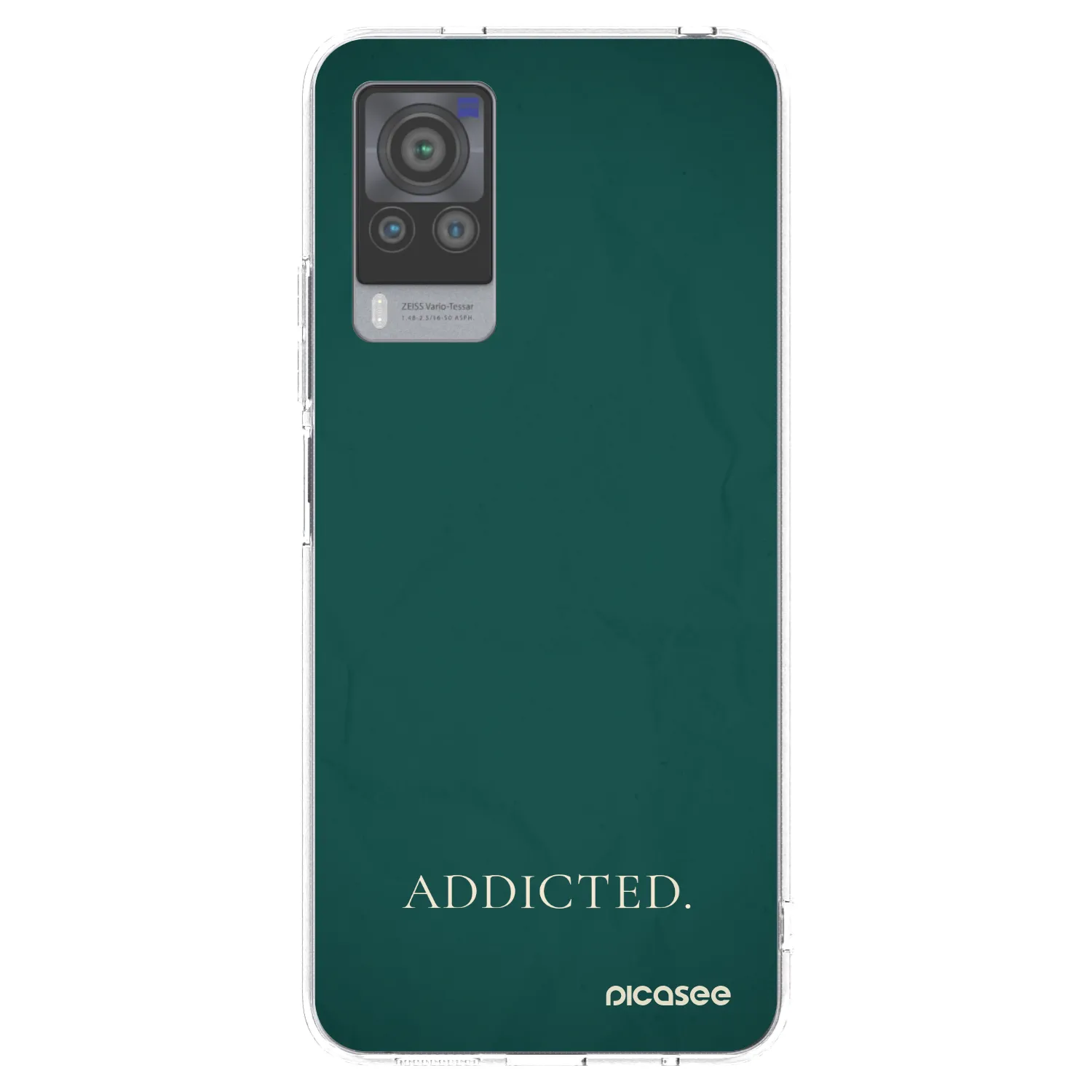 Picasee átlátszó szilikon tok az alábbi mobiltelefonokra Vivo X60 Pro 5G - Addicted