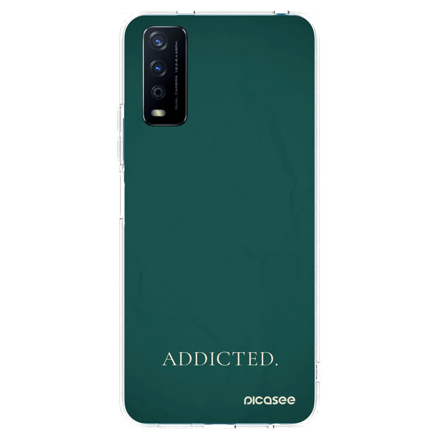 Picasee átlátszó szilikon tok az alábbi mobiltelefonokra Vivo Y11s - Addicted