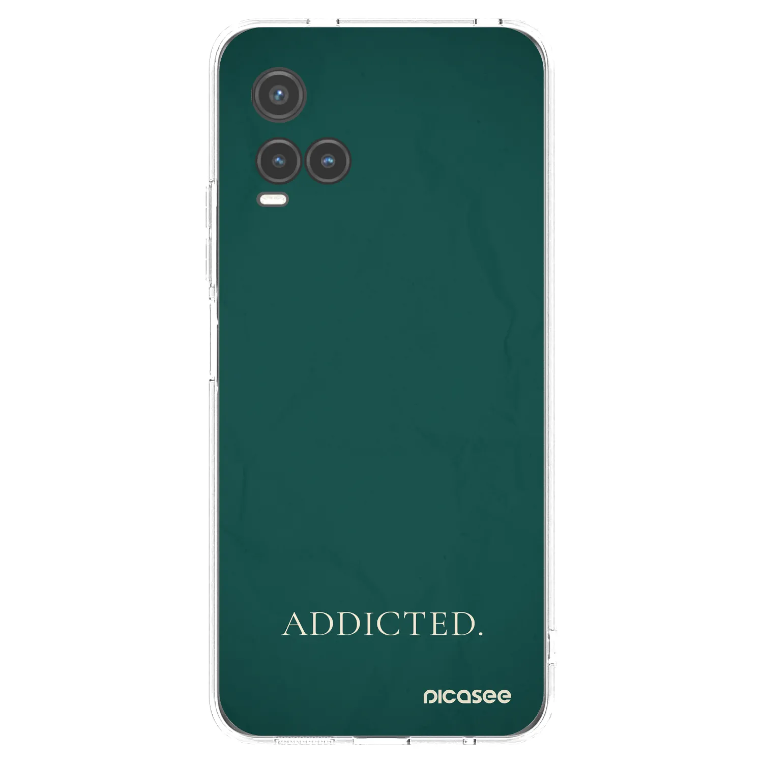 Picasee átlátszó szilikon tok az alábbi mobiltelefonokra Vivo Y33s - Addicted