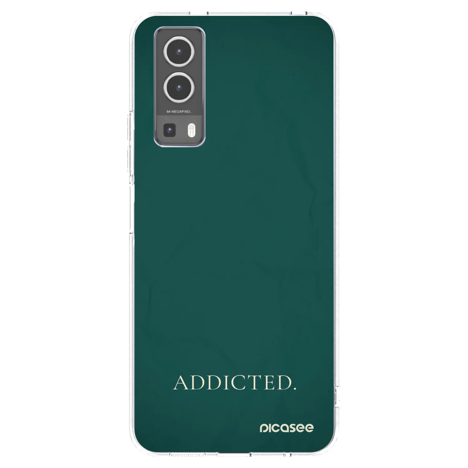 Picasee átlátszó szilikon tok az alábbi mobiltelefonokra Vivo Y72 5G - Addicted