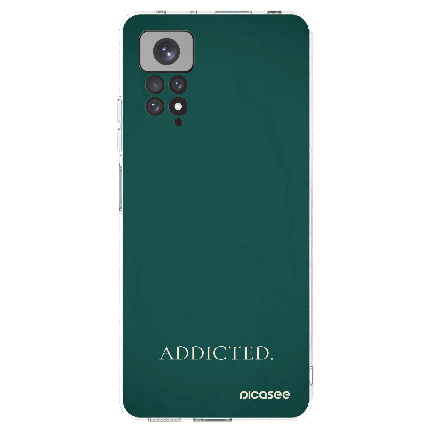 Picasee átlátszó szilikon tok az alábbi mobiltelefonokra Xiaomi Redmi Note 11S 4G - Addicted