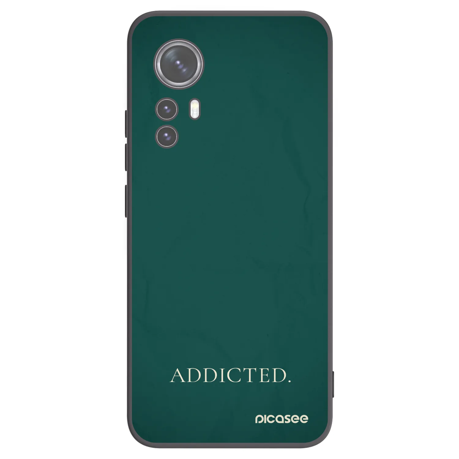 Picasee fekete szilikon tok az alábbi mobiltelefonokra Xiaomi 12 - Addicted
