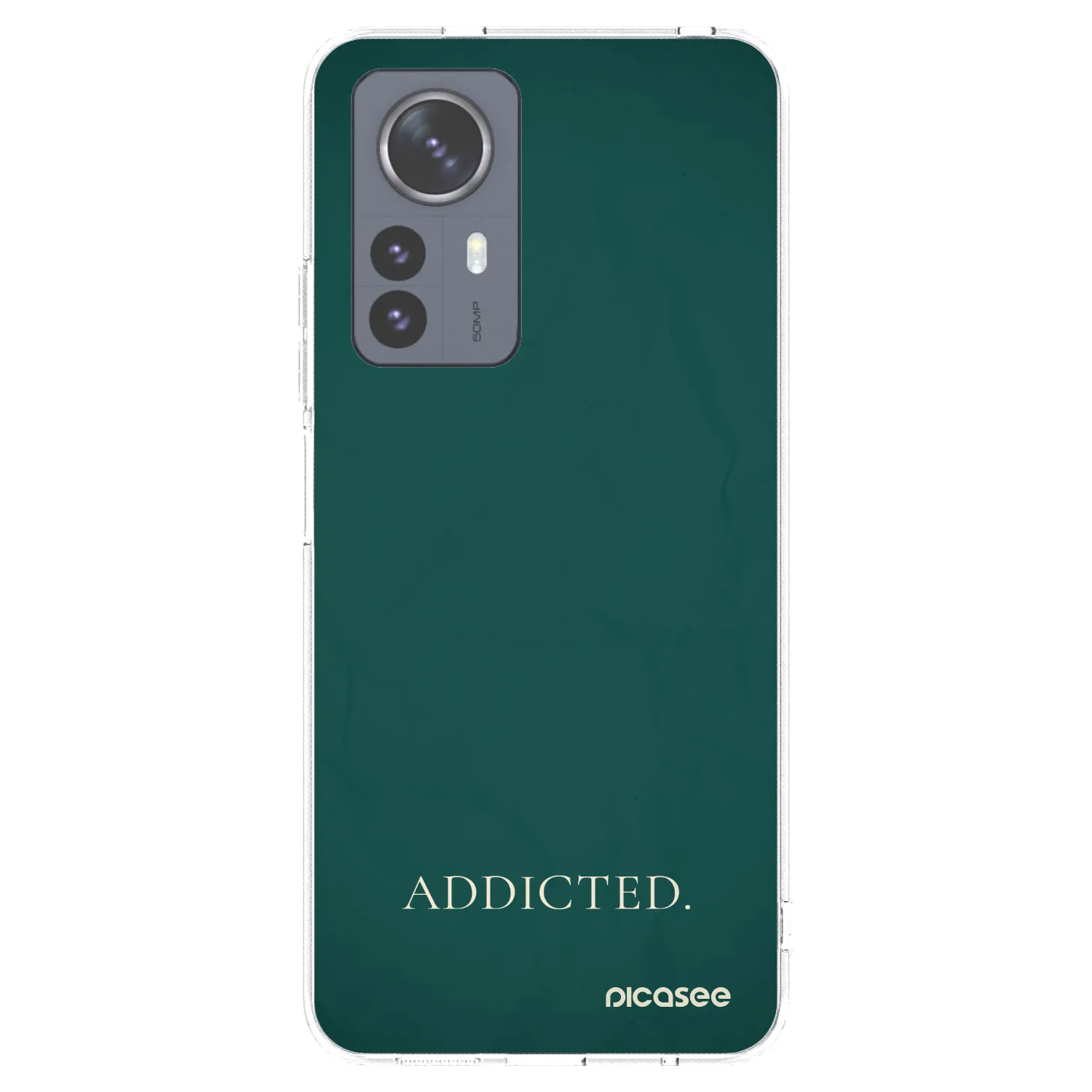 Picasee átlátszó szilikon tok az alábbi mobiltelefonokra Xiaomi 12 Pro - Addicted