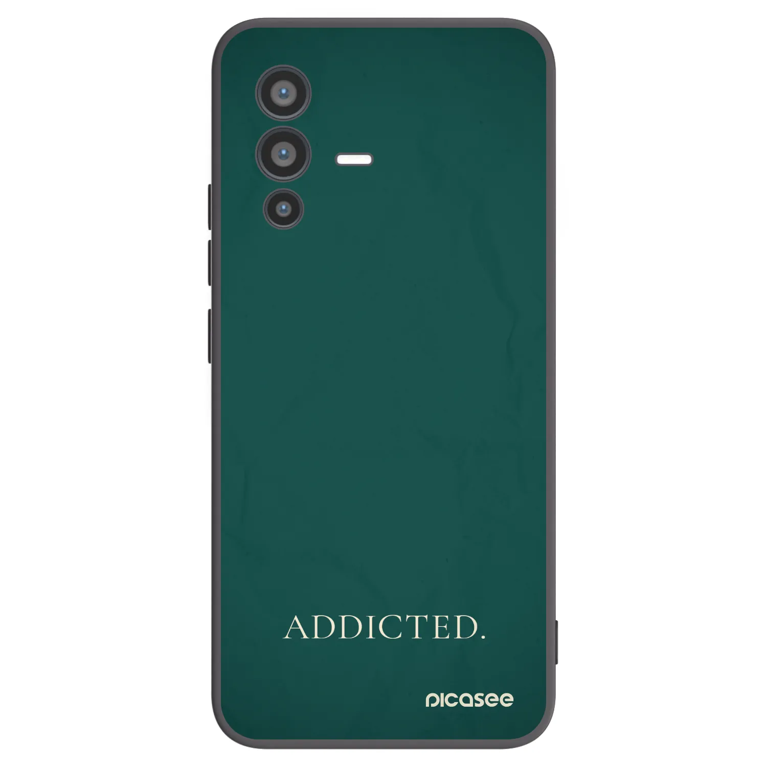 Picasee fekete szilikon tok az alábbi mobiltelefonokra Vivo V23 5G - Addicted