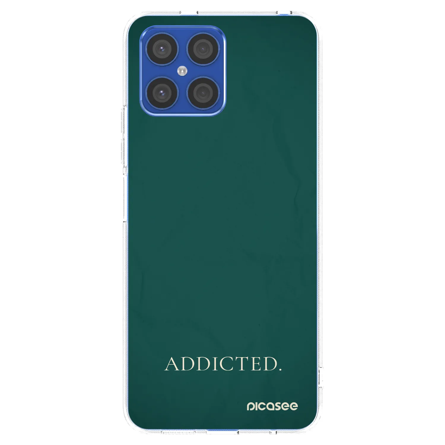 Picasee átlátszó szilikon tok az alábbi mobiltelefonokra Honor X8 4G - Addicted