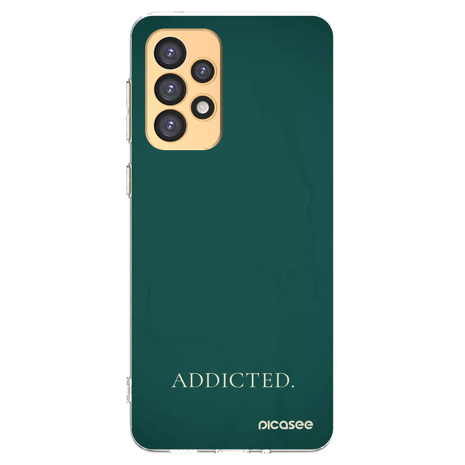 Picasee átlátszó szilikon tok az alábbi mobiltelefonokra Samsung Galaxy A33 5G A336 - Addicted