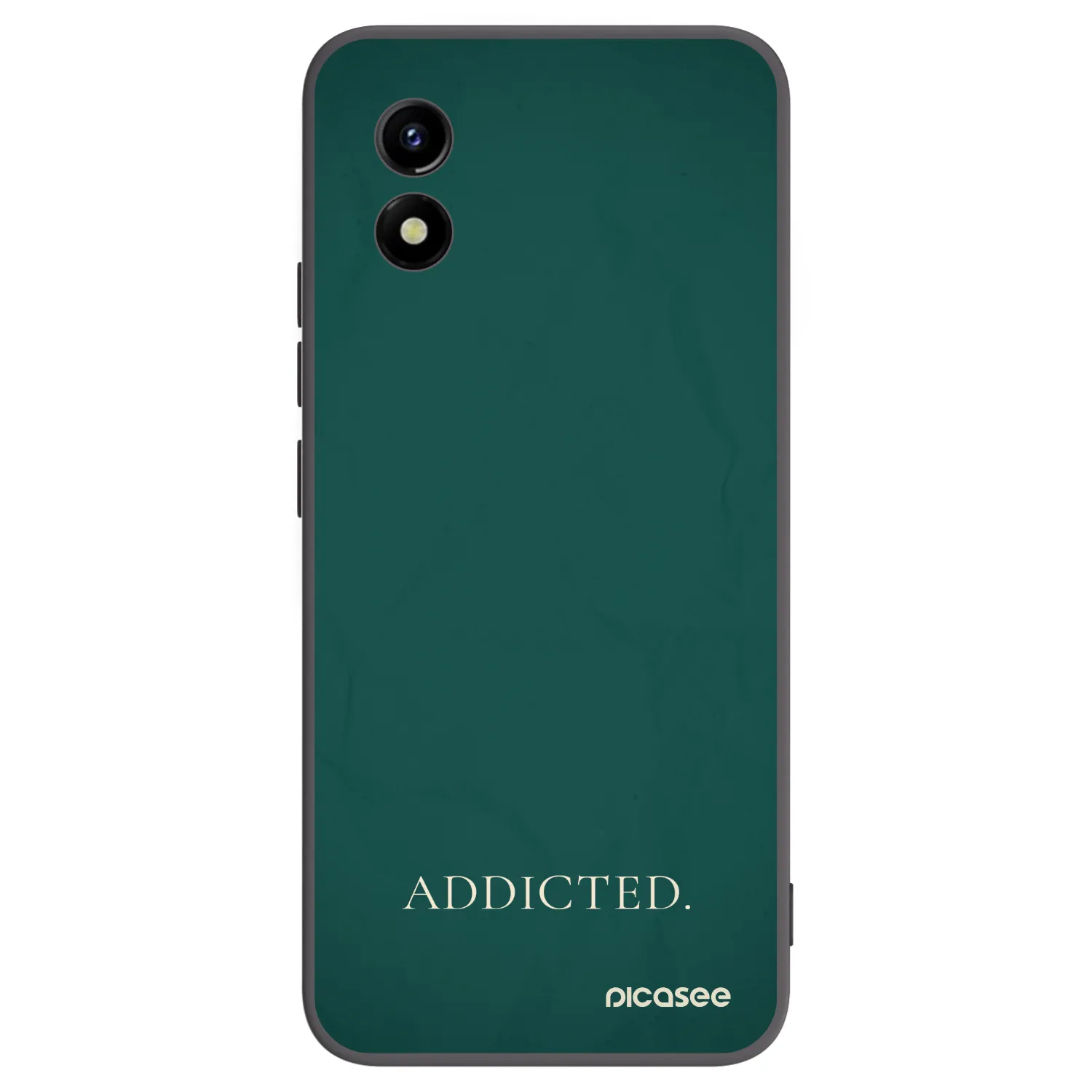 Picasee fekete szilikon tok az alábbi mobiltelefonokra Vivo Y01 - Addicted