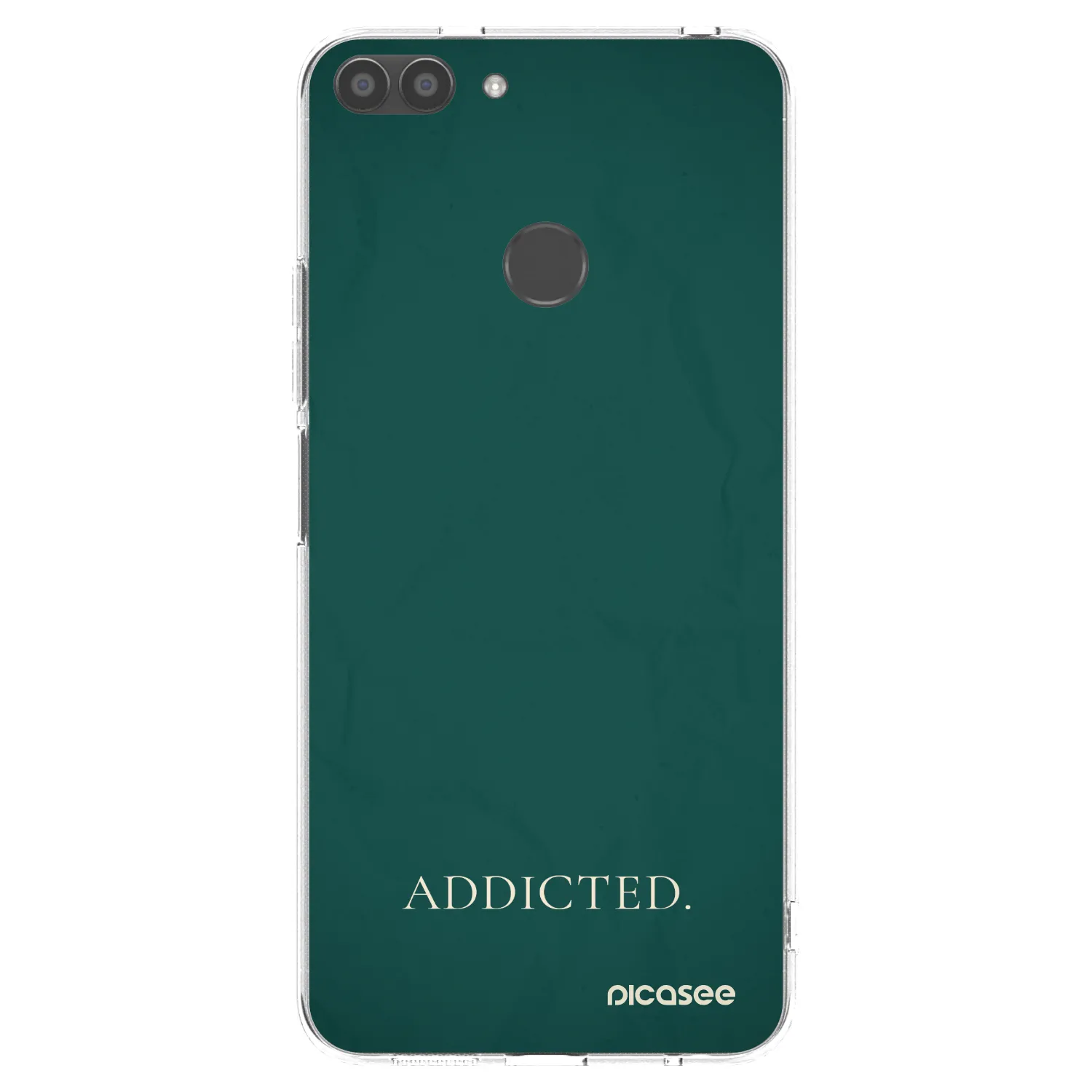 Picasee átlátszó szilikon tok az alábbi mobiltelefonokra Huawei P Smart - Addicted