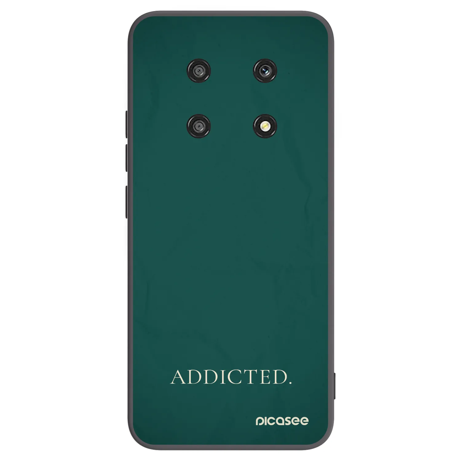 Picasee fekete szilikon tok az alábbi mobiltelefonokra Honor Magic4 Lite 5G - Addicted