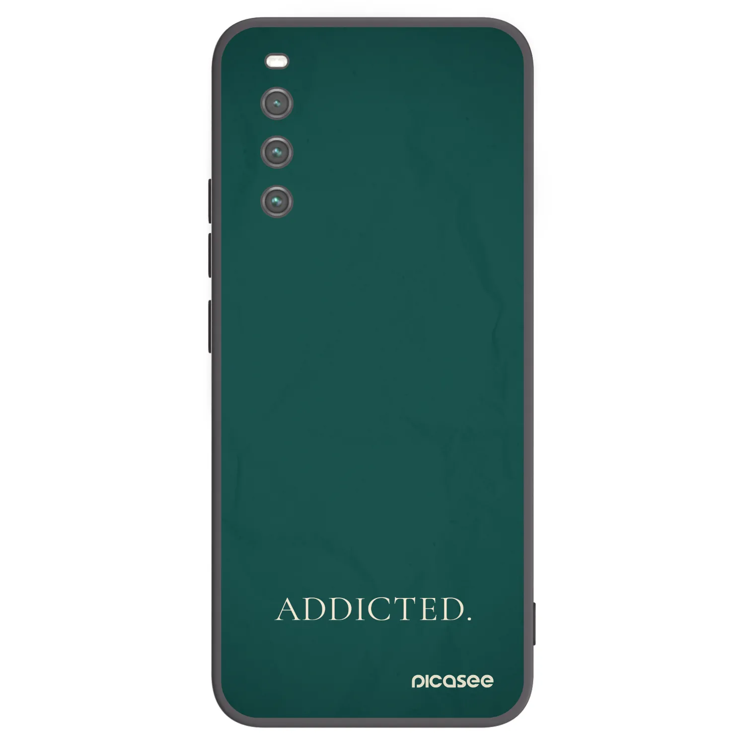 Picasee fekete szilikon tok az alábbi mobiltelefonokra Sony Xperia 10 IV 5G - Addicted