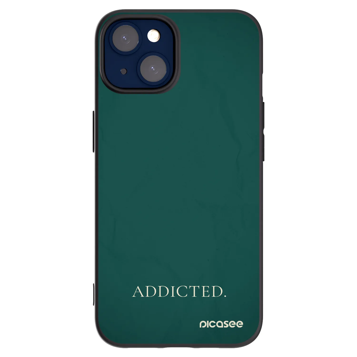 Picasee fekete szilikon tok az alábbi mobiltelefonokra Apple iPhone 14 - Addicted