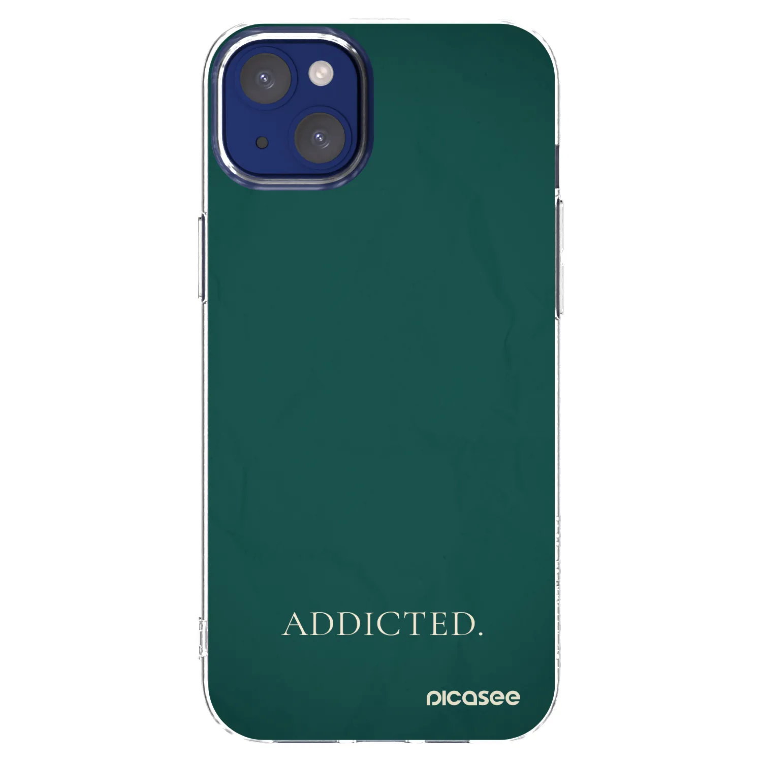 Picasee átlátszó szilikon tok az alábbi mobiltelefonokra Apple iPhone 14 Plus - Addicted