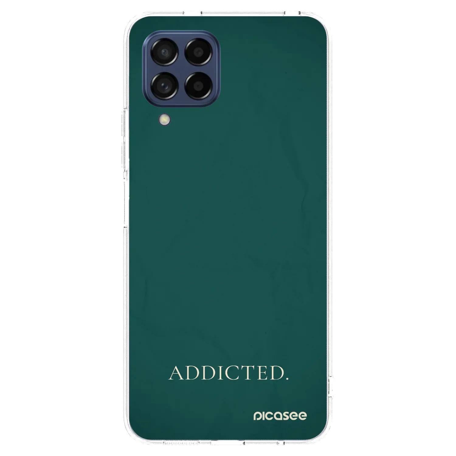Picasee átlátszó szilikon tok az alábbi mobiltelefonokra Samsung Galaxy M53 5G - Addicted