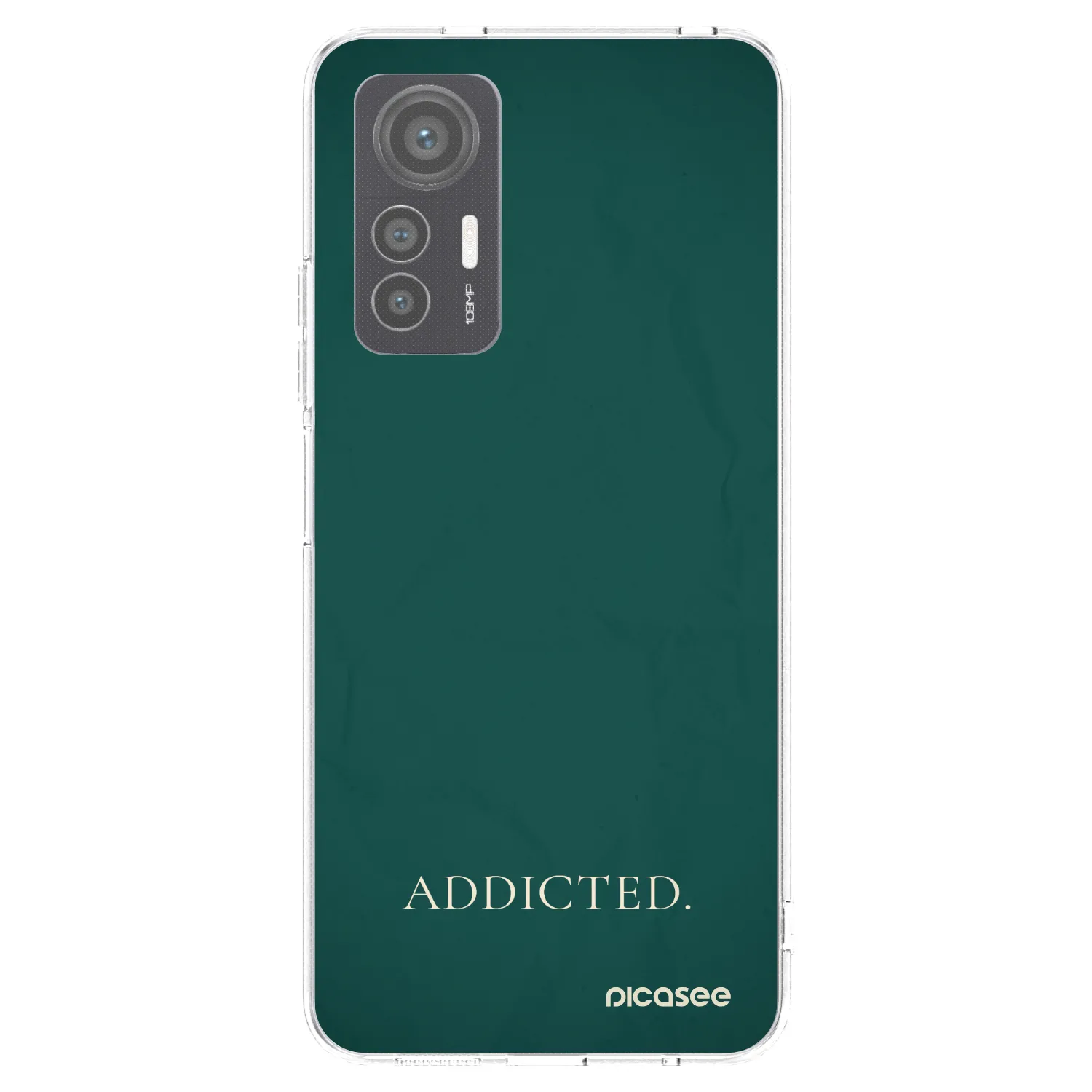 Picasee átlátszó szilikon tok az alábbi mobiltelefonokra Xiaomi 12 Lite - Addicted