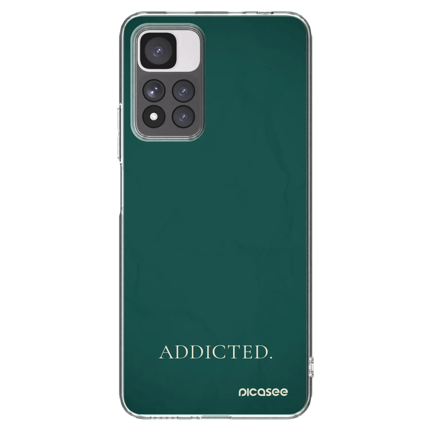 Picasee átlátszó szilikon tok az alábbi mobiltelefonokra Xiaomi Redmi Note 11 Pro+ 5G - Addicted