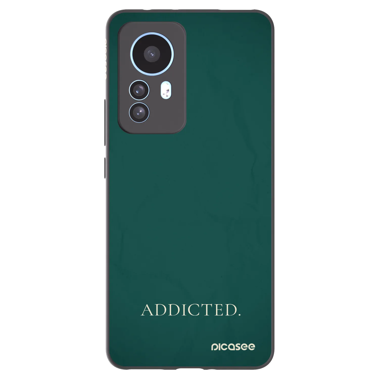 Picasee fekete szilikon tok az alábbi mobiltelefonokra Xiaomi 12T Pro - Addicted