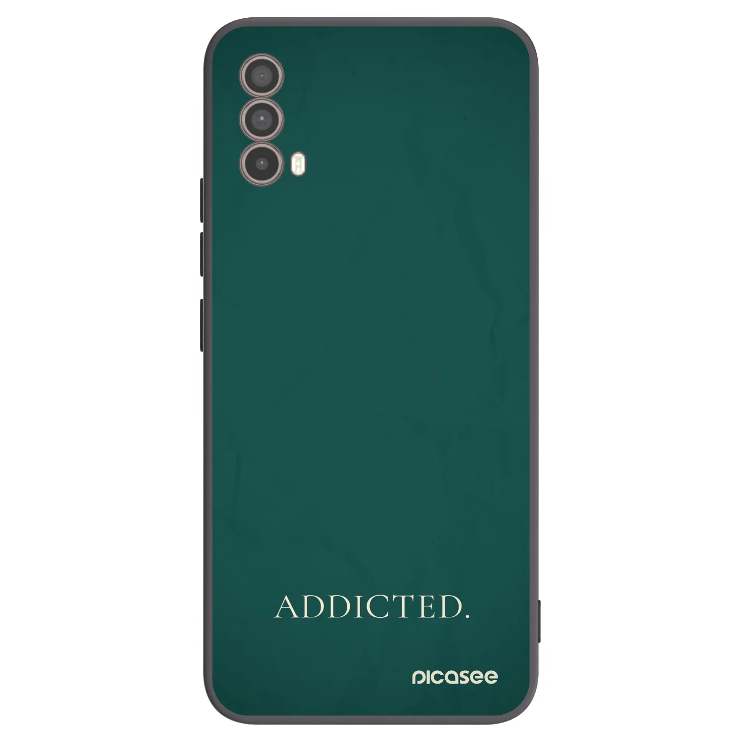 Picasee fekete szilikon tok az alábbi mobiltelefonokra Motorola Moto E40 - Addicted