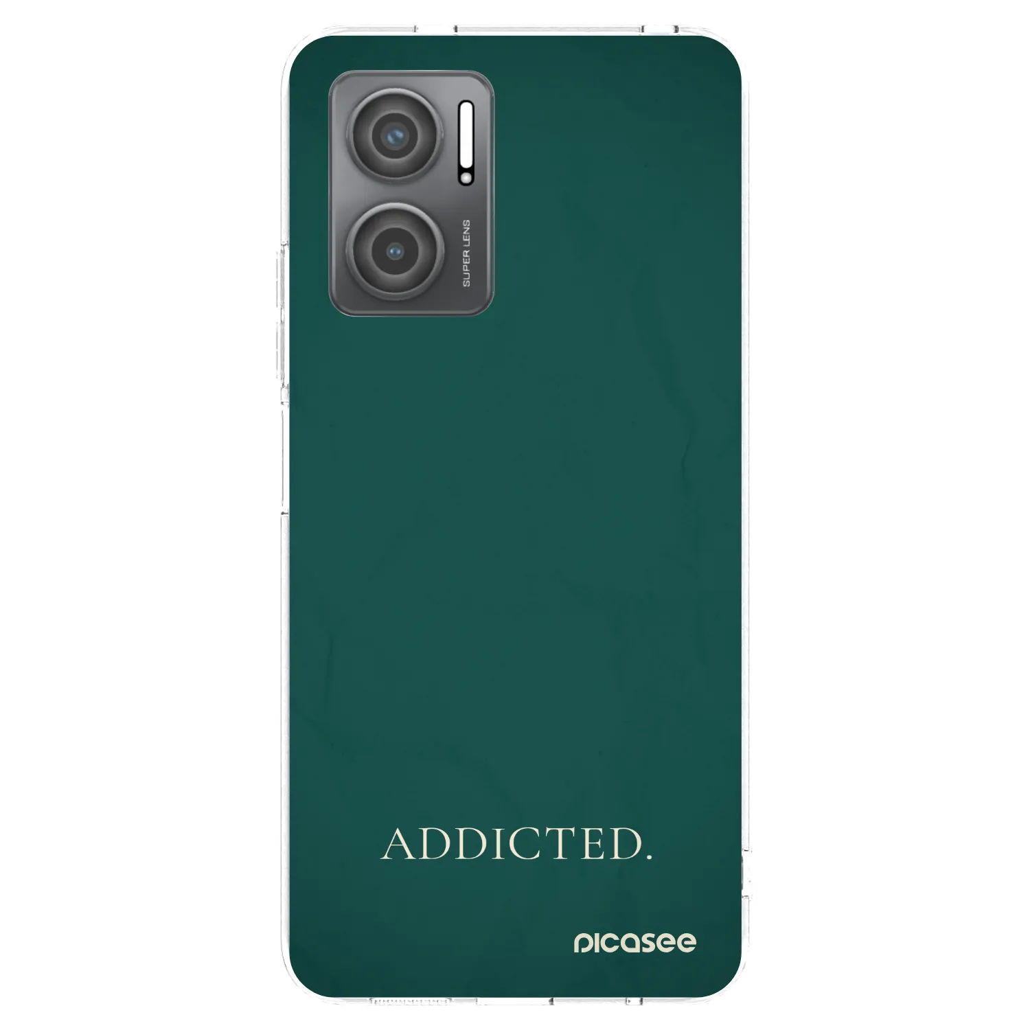 Picasee átlátszó szilikon tok az alábbi mobiltelefonokra Xiaomi Redmi 10 5G - Addicted