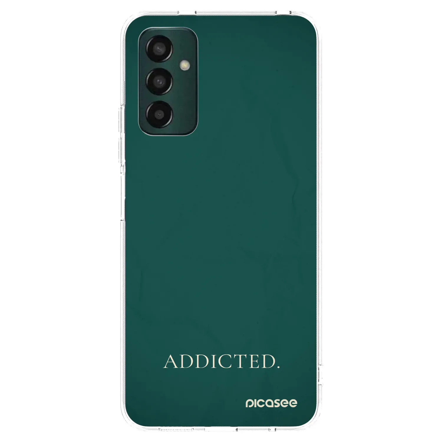 Picasee átlátszó szilikon tok az alábbi mobiltelefonokra Samsung Galaxy M23 5G - Addicted