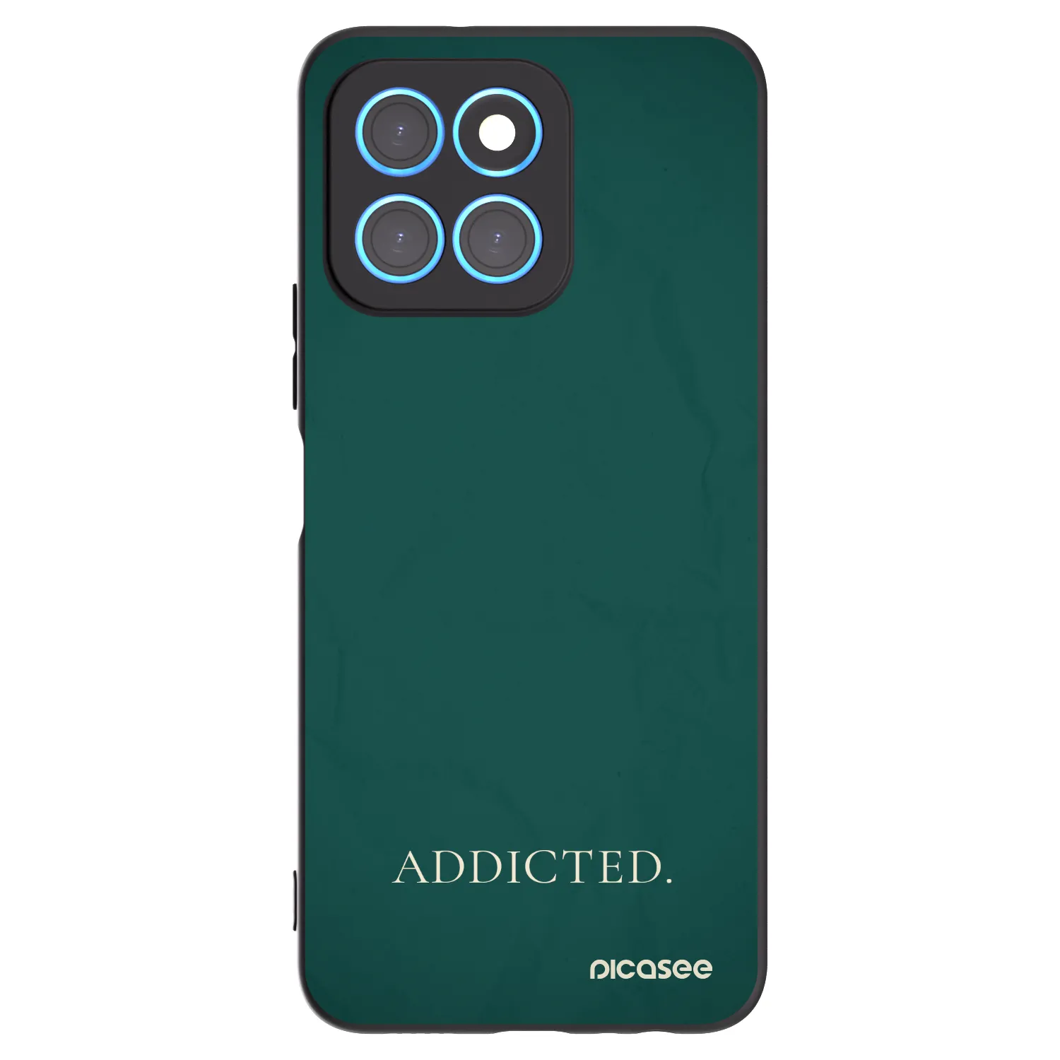 Picasee fekete szilikon tok az alábbi mobiltelefonokra Honor X8 5G - Addicted