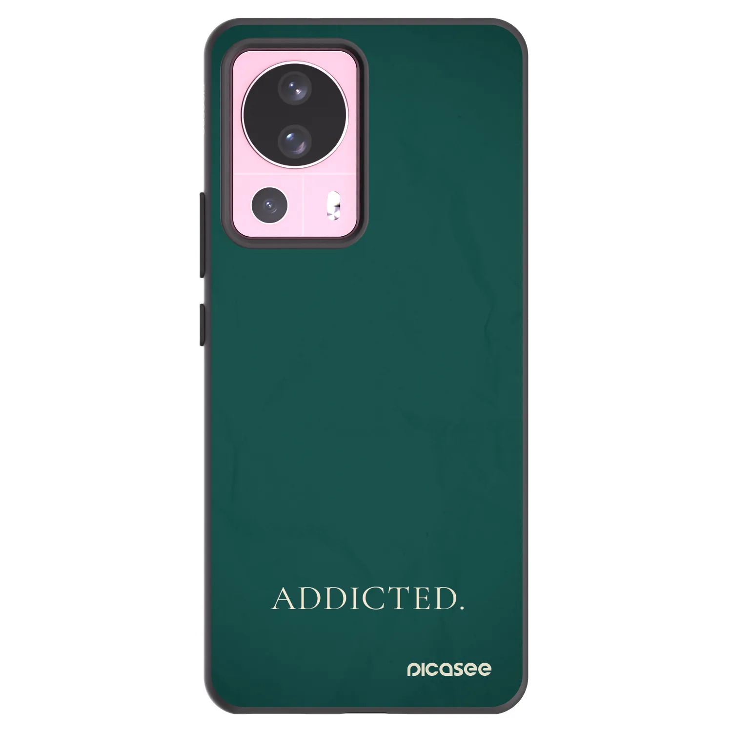 Picasee fekete szilikon tok az alábbi mobiltelefonokra Xiaomi 13 Lite - Addicted