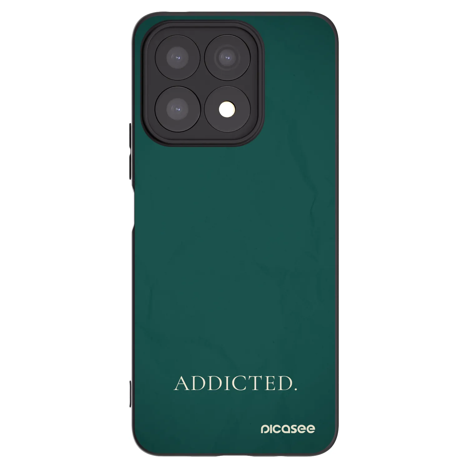 Picasee fekete szilikon tok az alábbi mobiltelefonokra Honor X8a - Addicted
