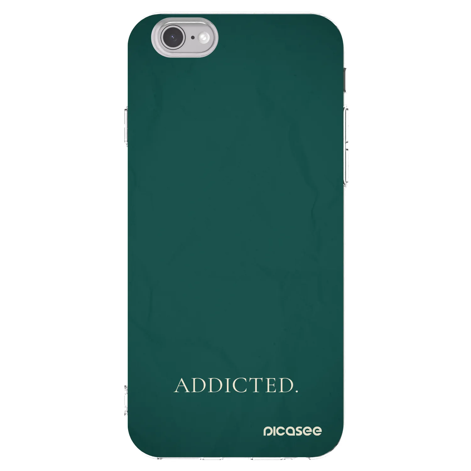 Picasee átlátszó szilikon tok az alábbi mobiltelefonokra Apple iPhone 6/6S - Addicted