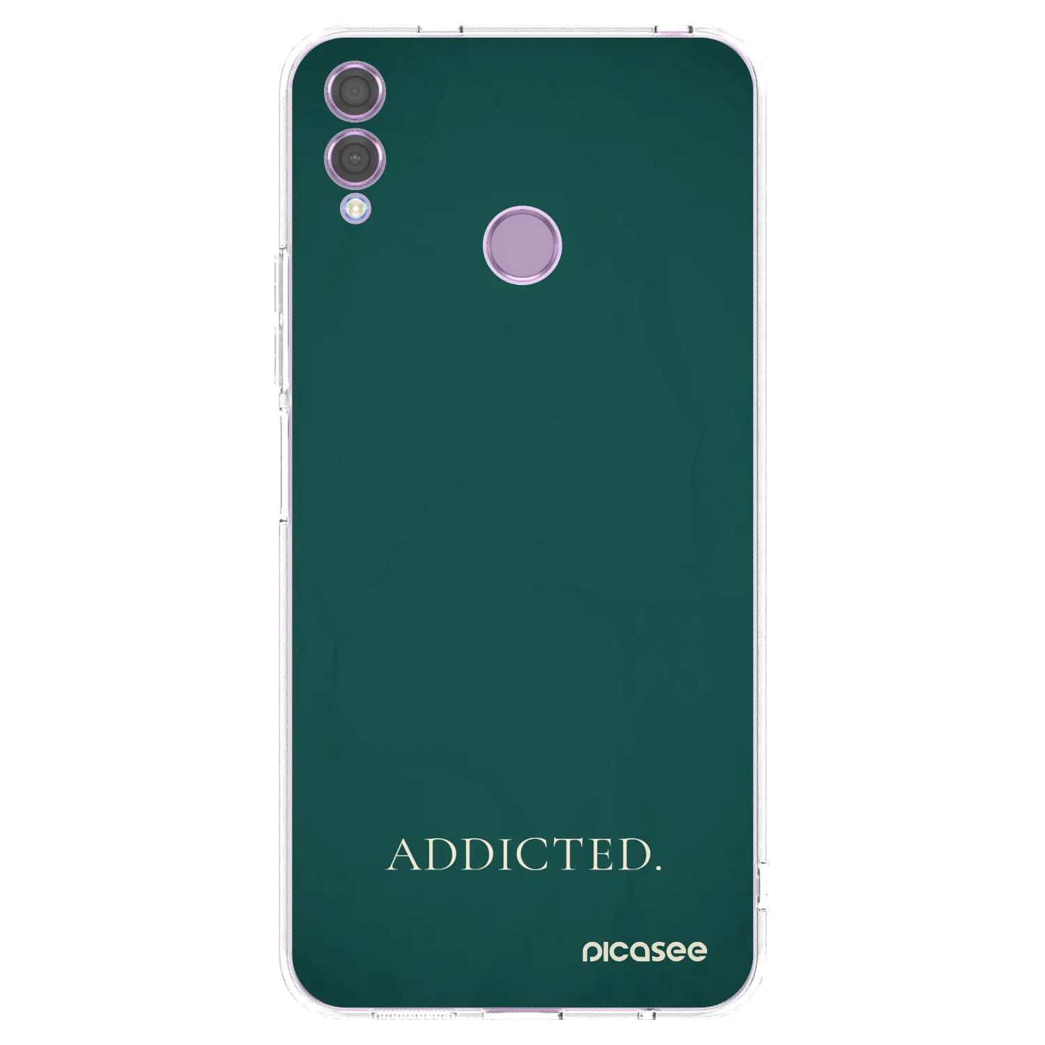Picasee átlátszó szilikon tok az alábbi mobiltelefonokra Honor 8X - Addicted