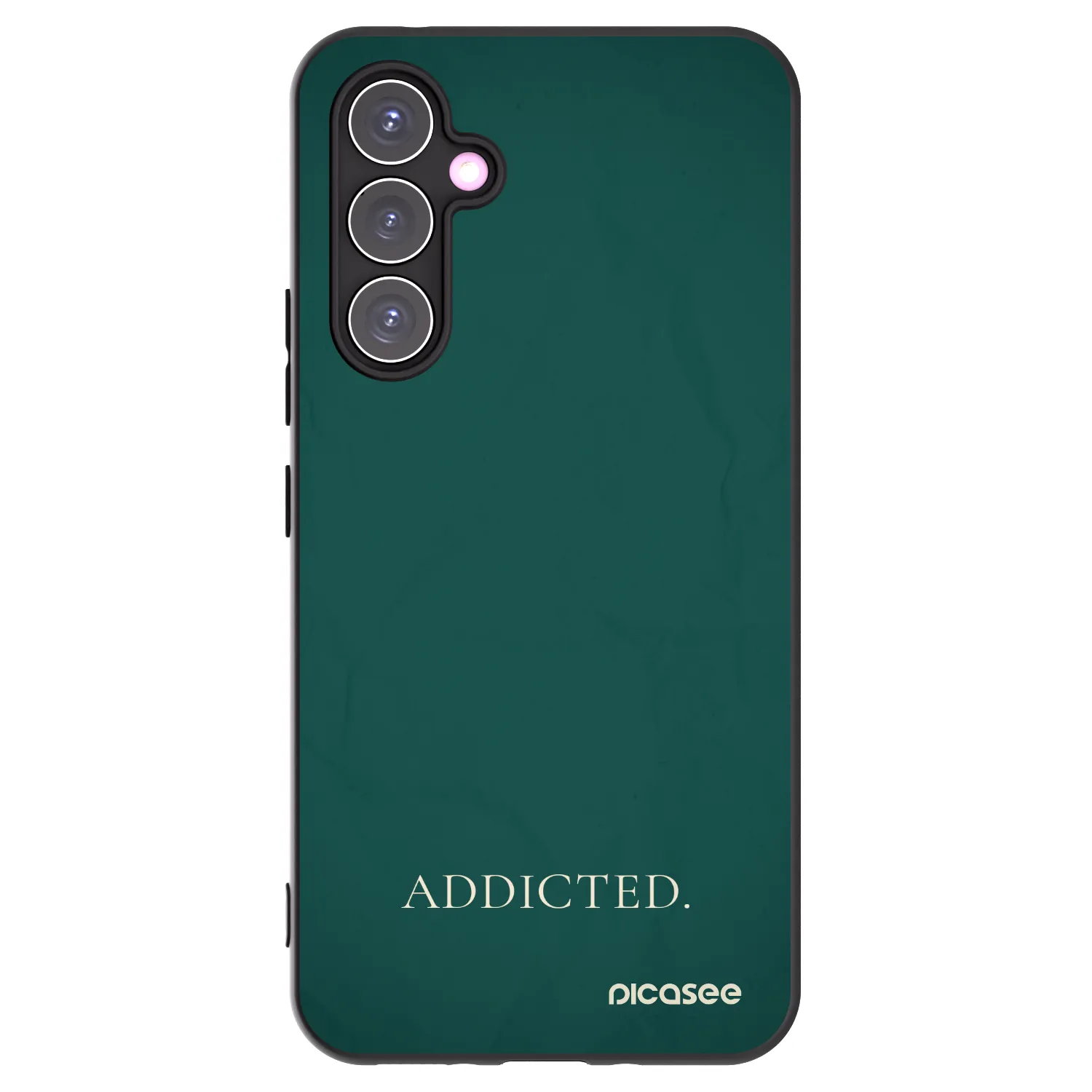 Picasee fekete szilikon tok az alábbi mobiltelefonokra Samsung Galaxy A54 5G A546B - Addicted