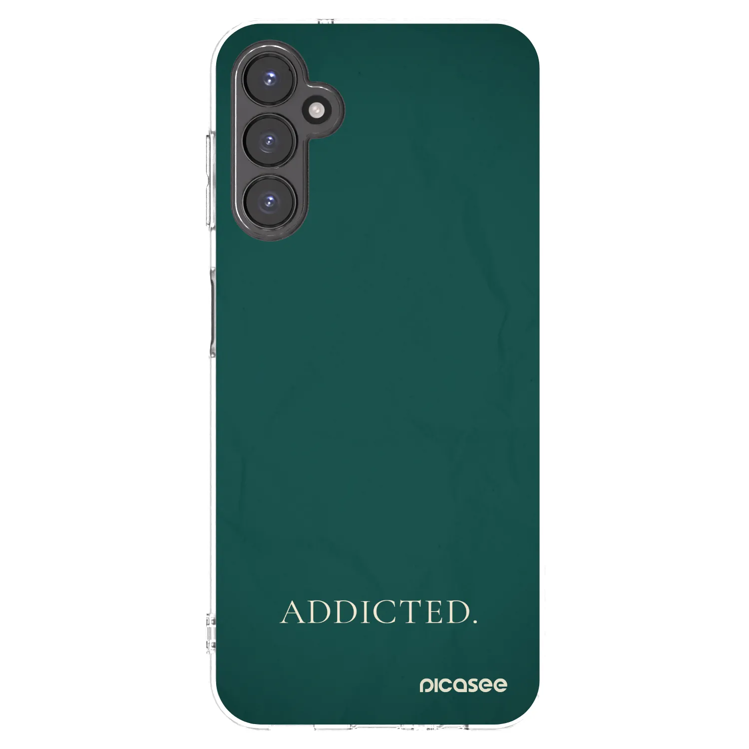 Picasee átlátszó szilikon tok az alábbi mobiltelefonokra Samsung Galaxy A14 4G A145R - Addicted