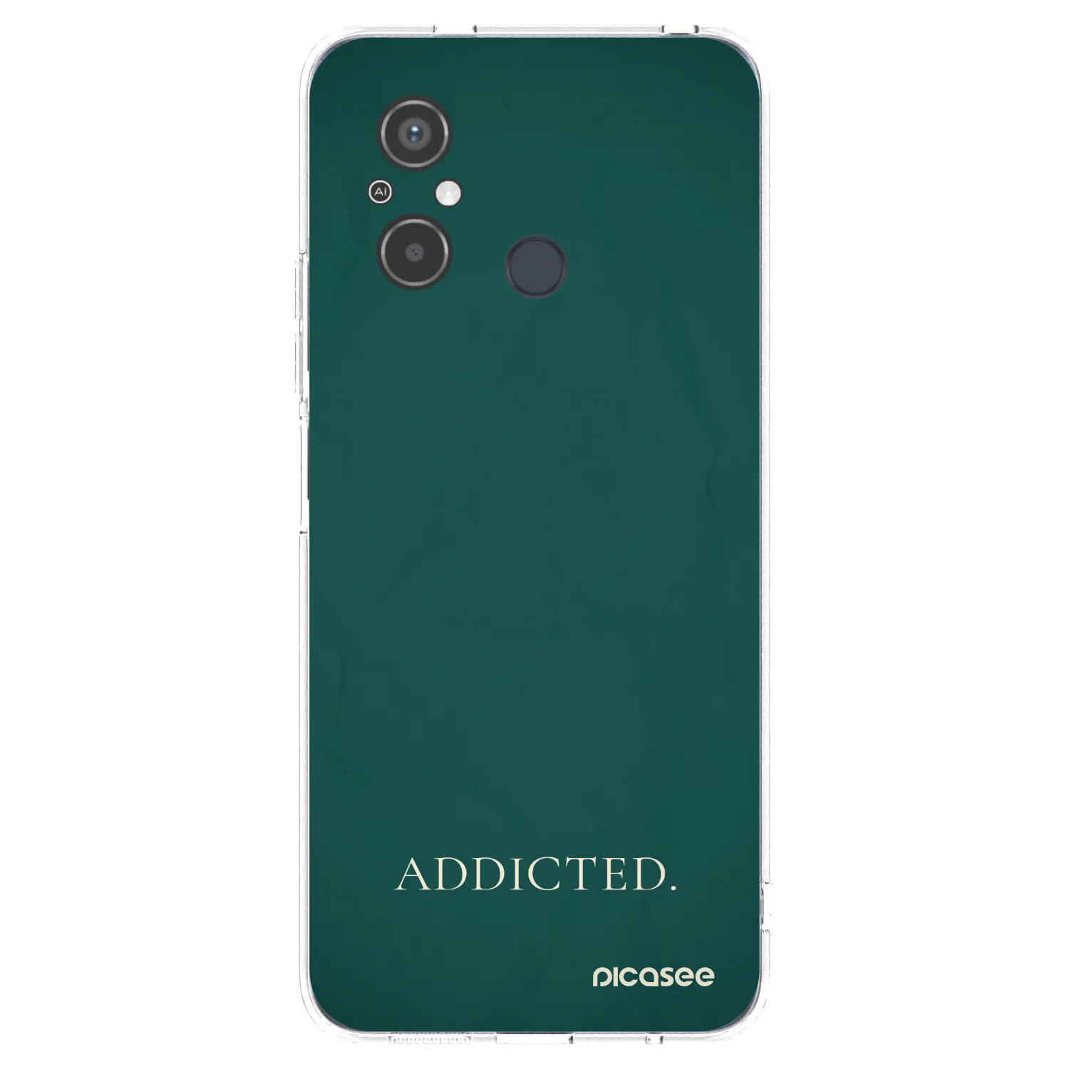 Picasee átlátszó szilikon tok az alábbi mobiltelefonokra Xiaomi Redmi 12C - Addicted