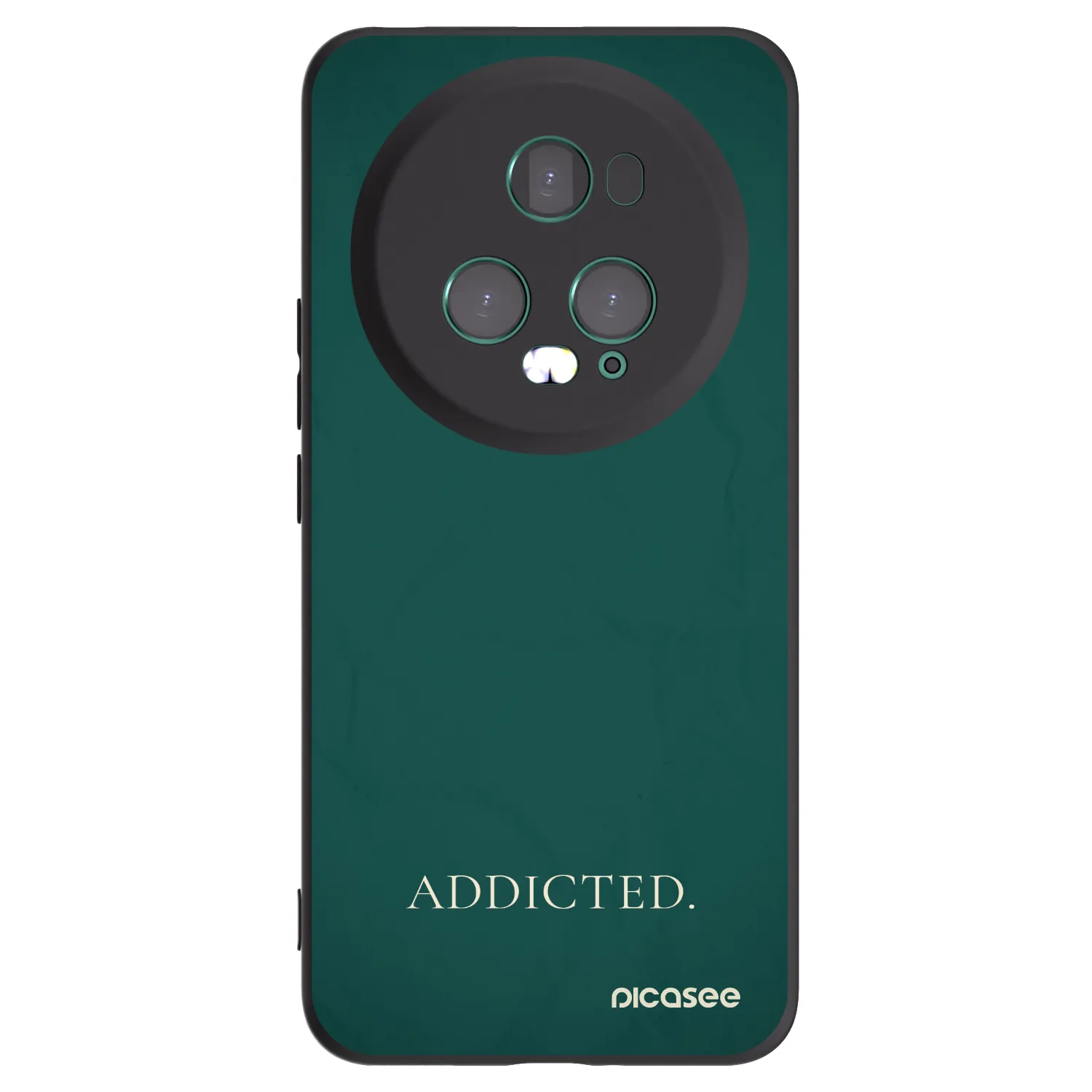 Picasee fekete szilikon tok az alábbi mobiltelefonokra Honor Magic5 Pro - Addicted