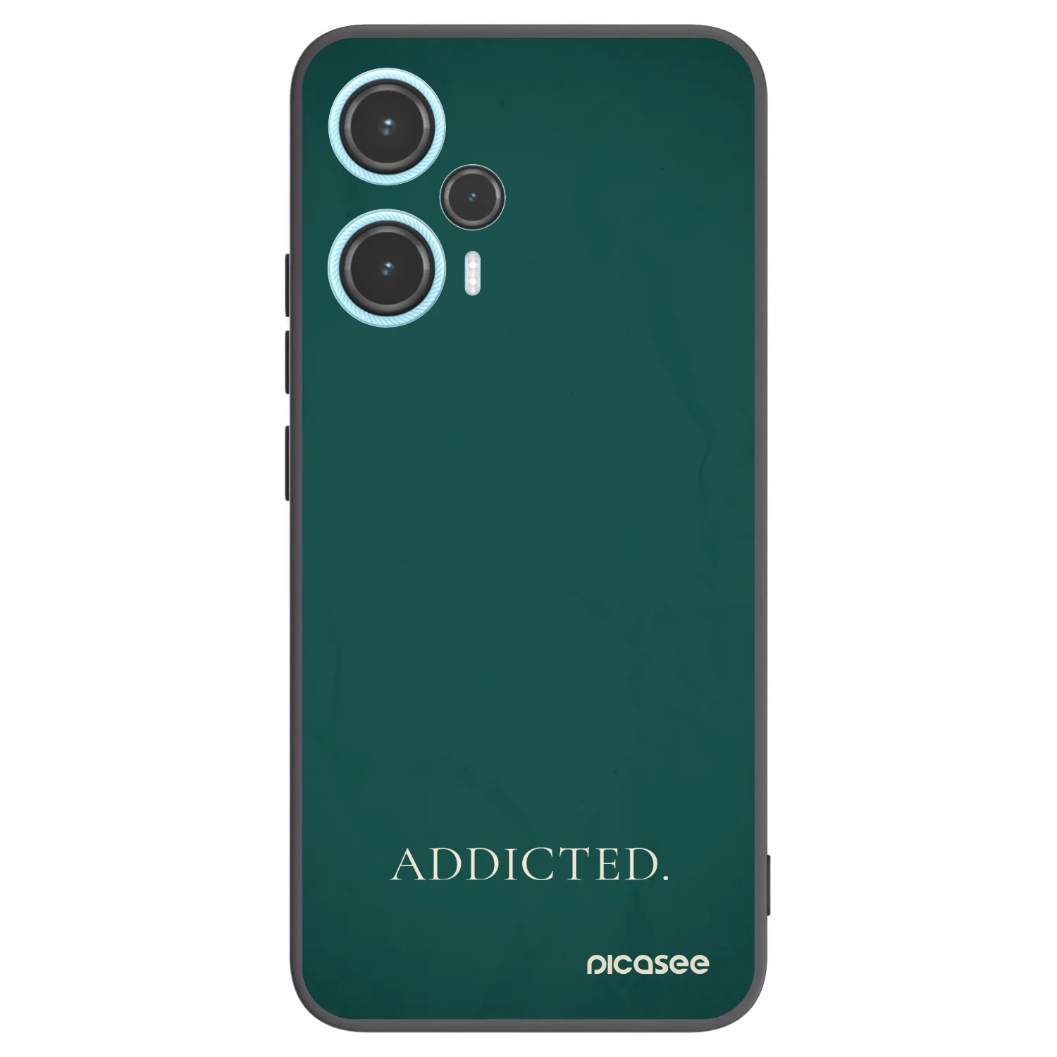 Picasee fekete szilikon tok az alábbi mobiltelefonokra Xiaomi Poco F5 - Addicted