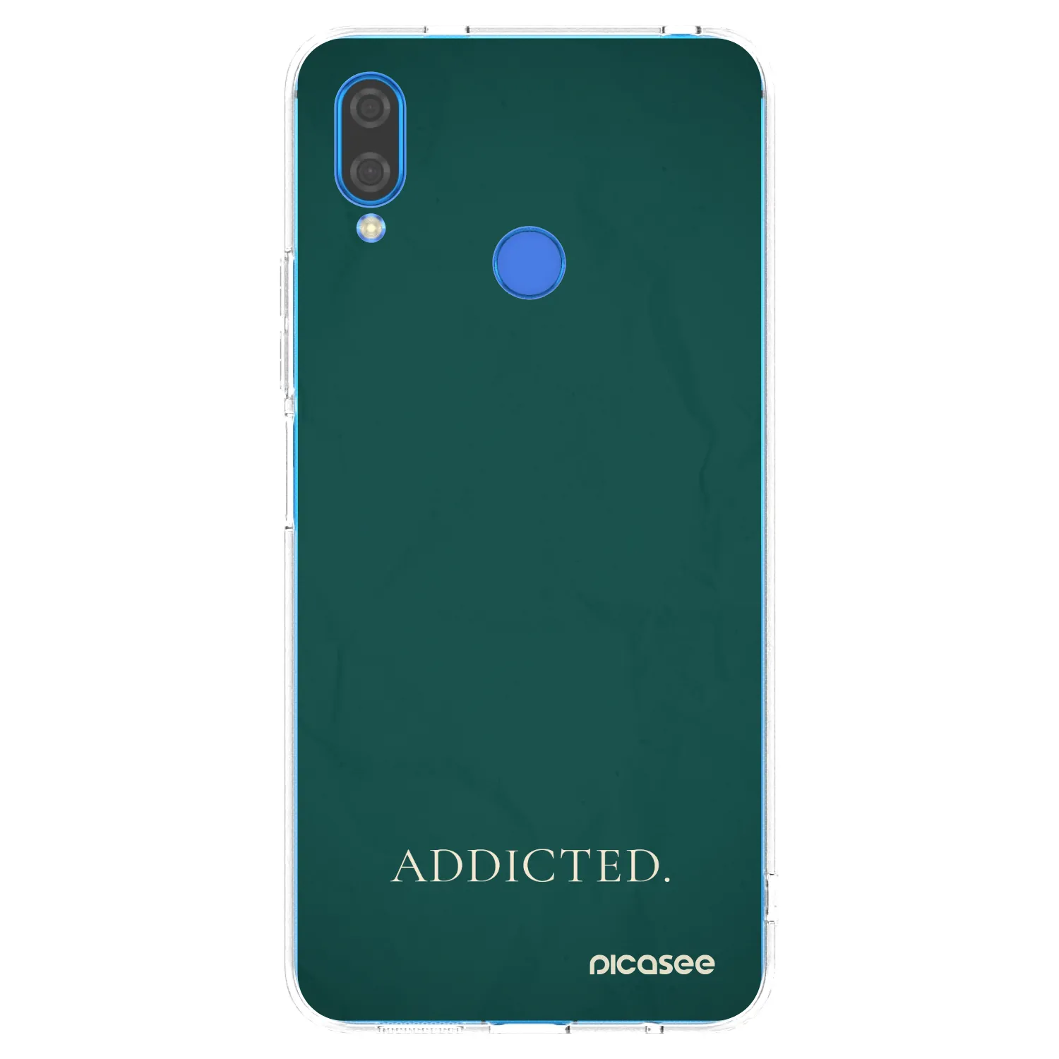Picasee átlátszó szilikon tok az alábbi mobiltelefonokra Huawei Nova 3 - Addicted