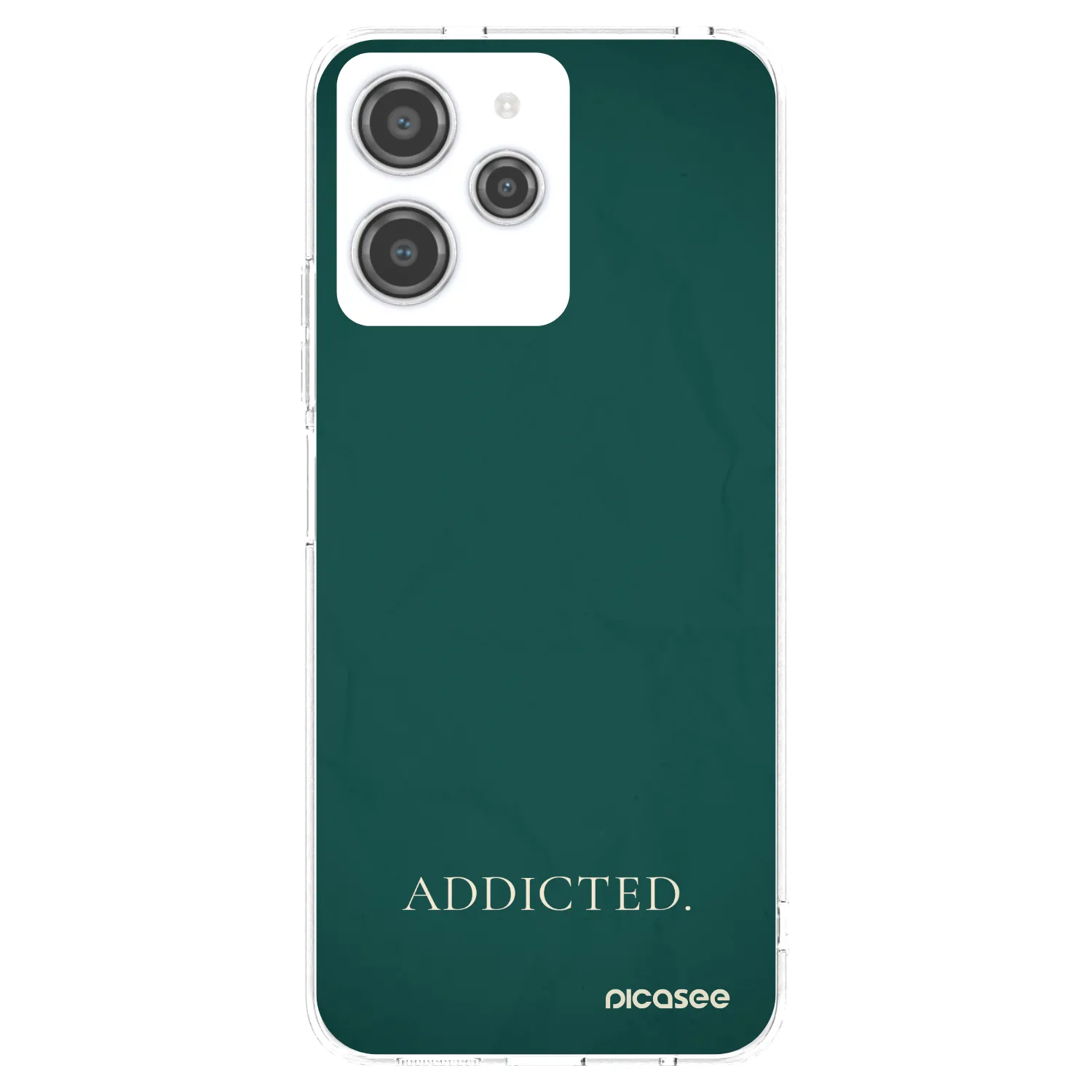 Picasee átlátszó szilikon tok az alábbi mobiltelefonokra Xiaomi Redmi 12 4G - Addicted
