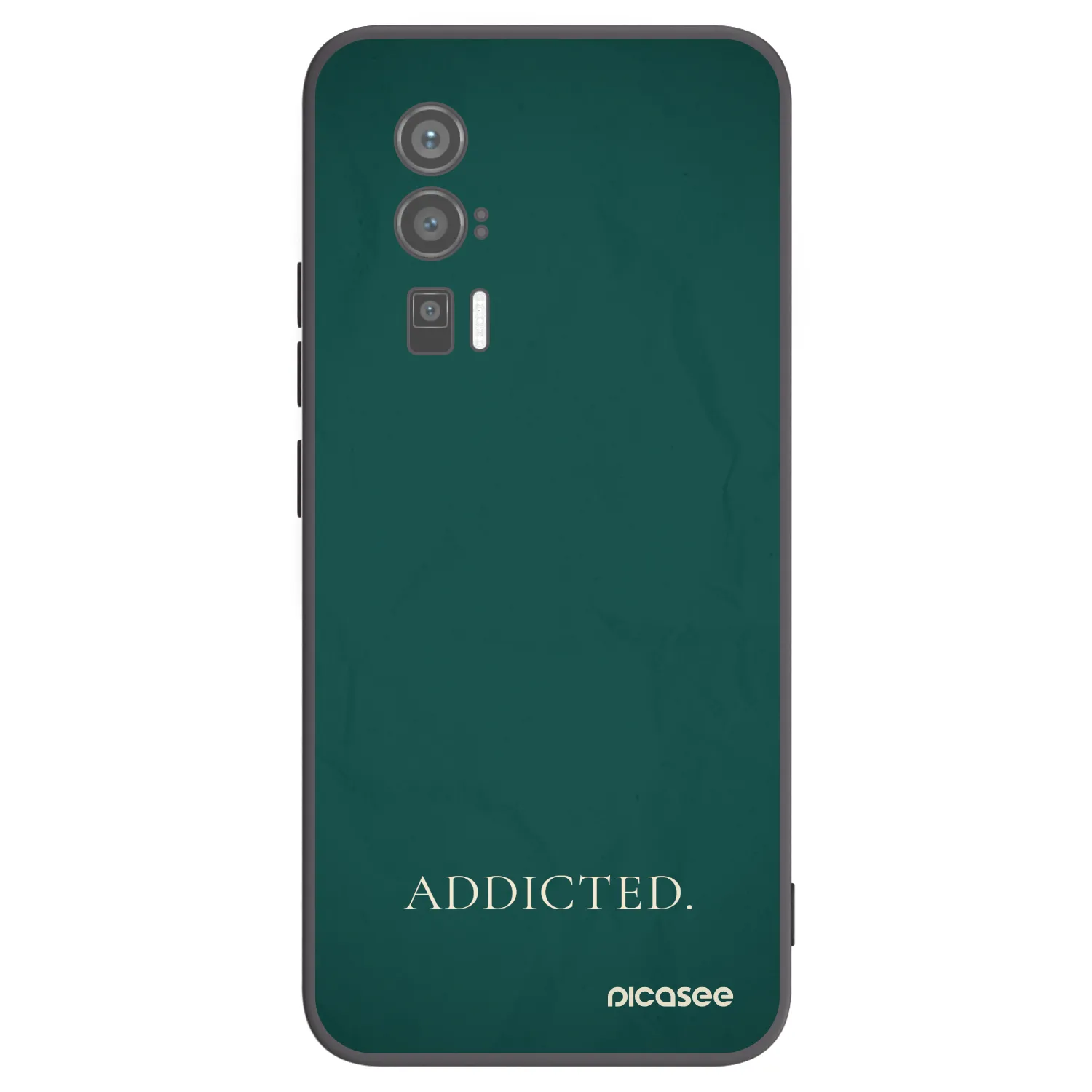 Picasee fekete szilikon tok az alábbi mobiltelefonokra Xiaomi Poco F5 Pro 5G - Addicted