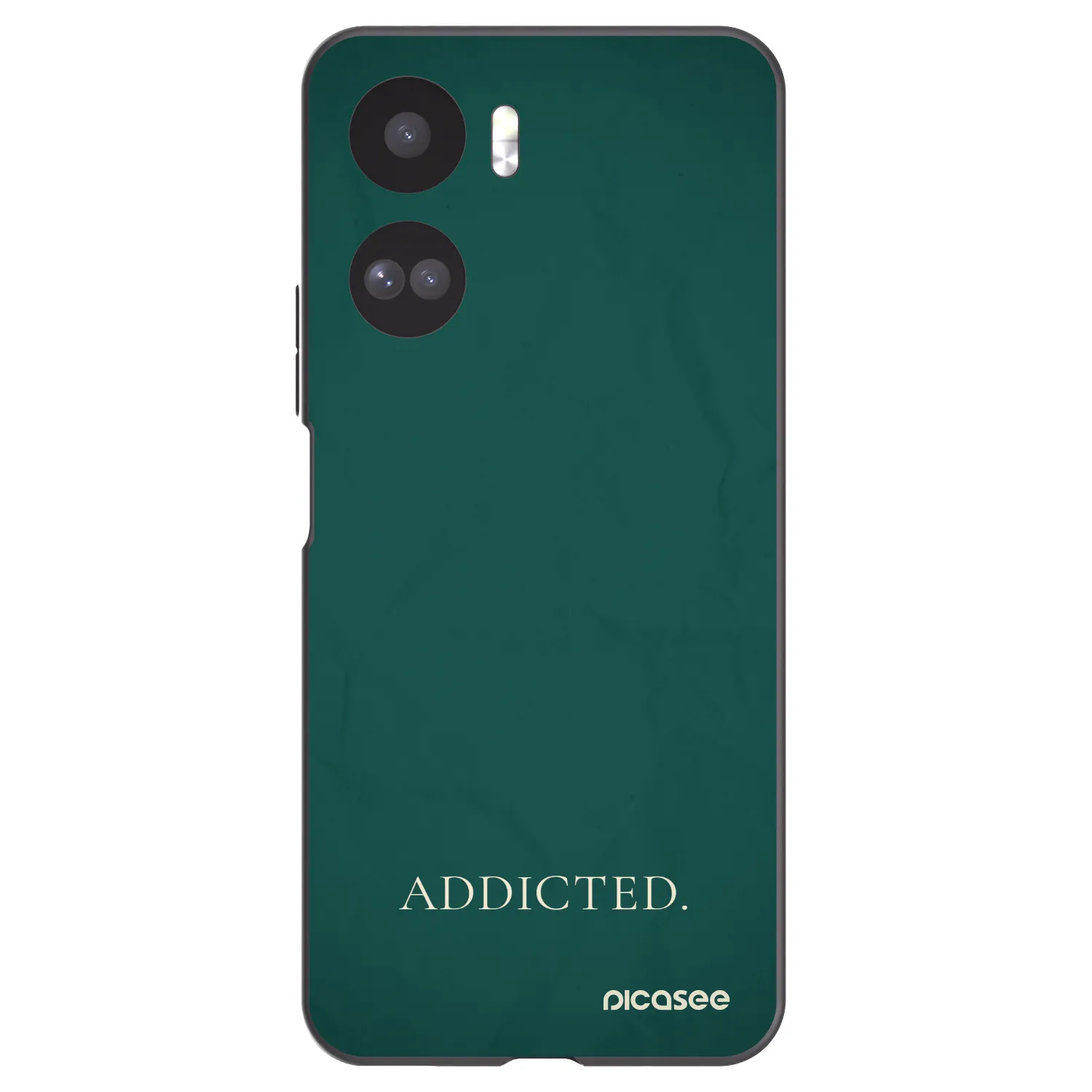 Picasee fekete szilikon tok az alábbi mobiltelefonokra Honor 90 Lite 5G - Addicted