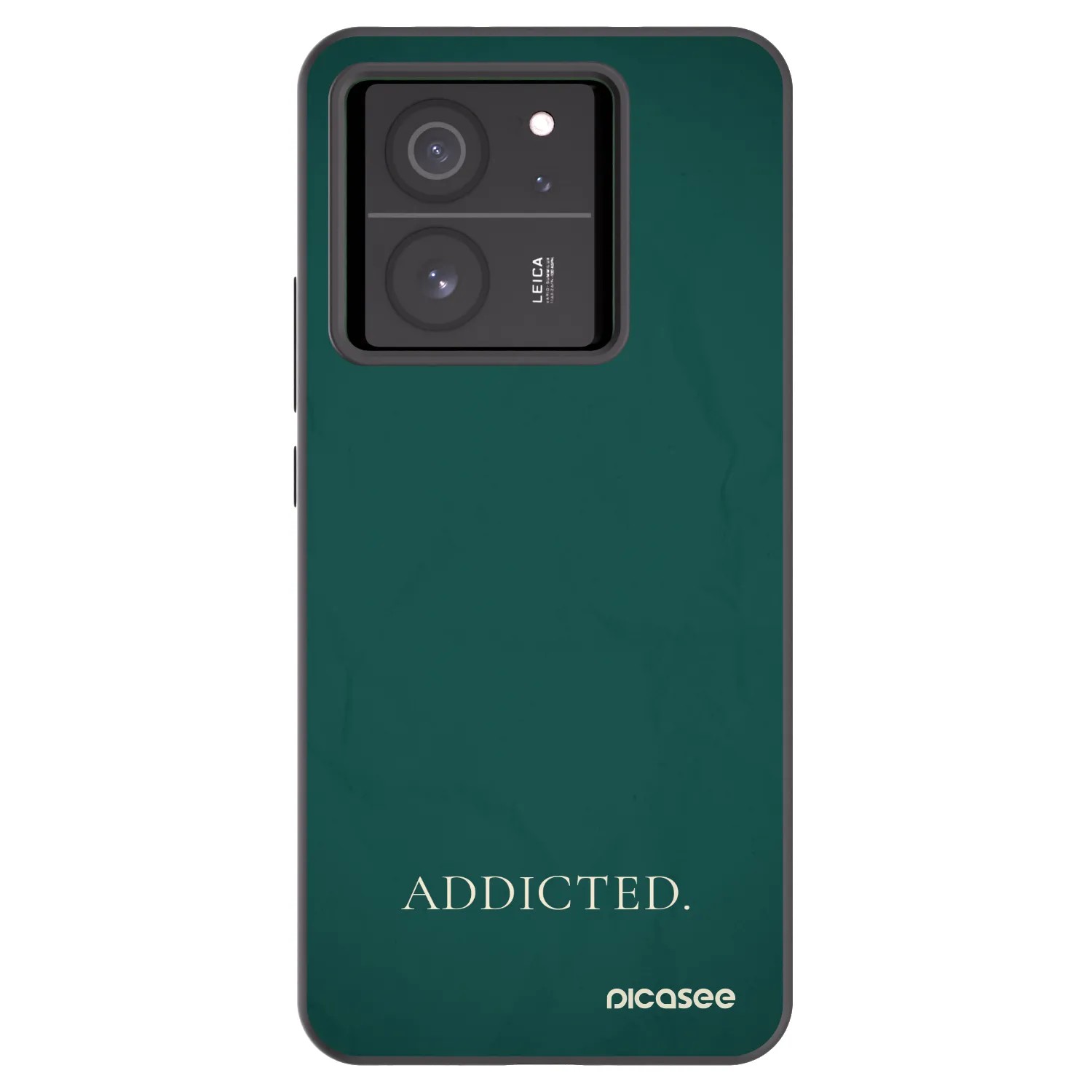 Picasee fekete szilikon tok az alábbi mobiltelefonokra Xiaomi 13T Pro - Addicted