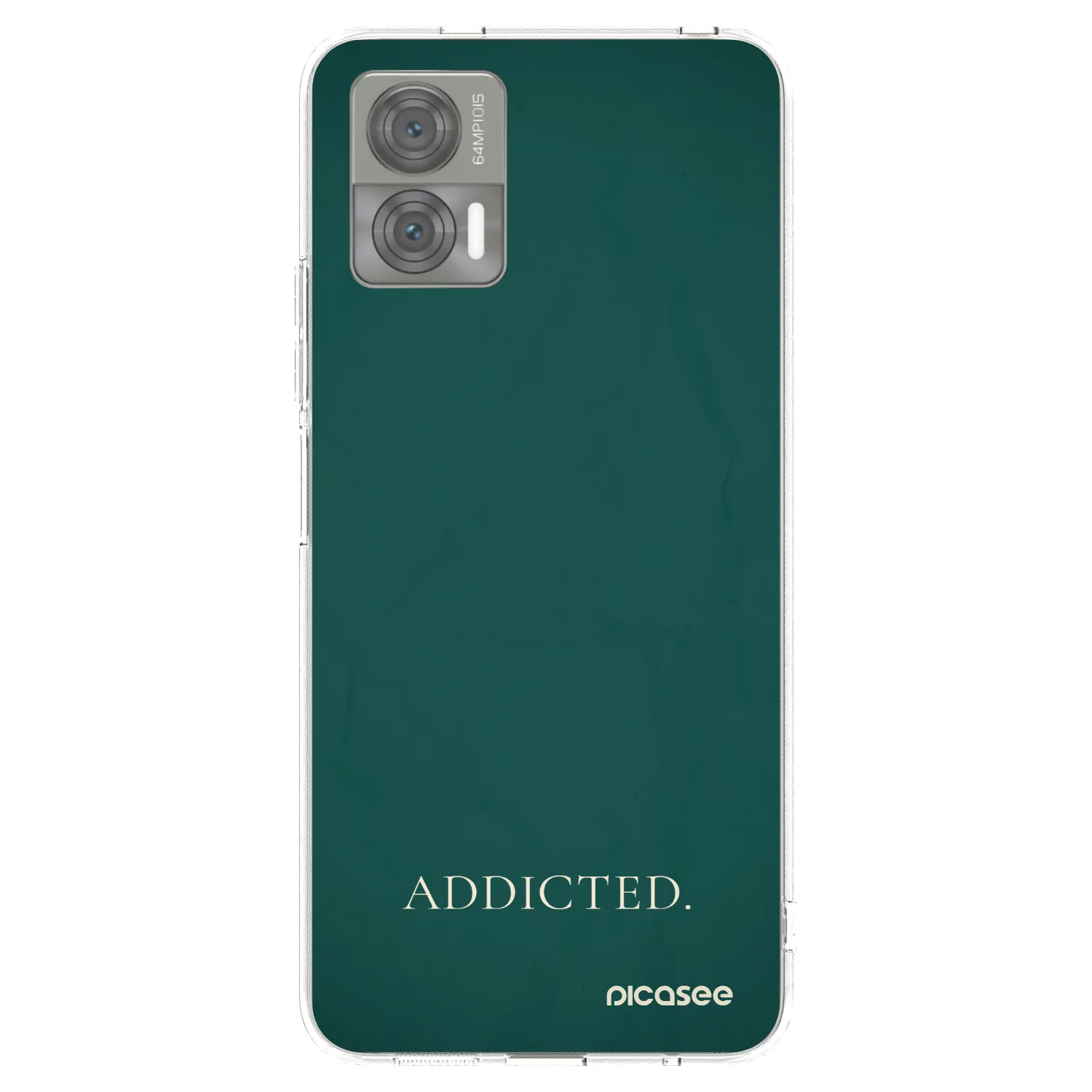 Picasee átlátszó szilikon tok az alábbi mobiltelefonokra Motorola Edge 30 Neo - Addicted