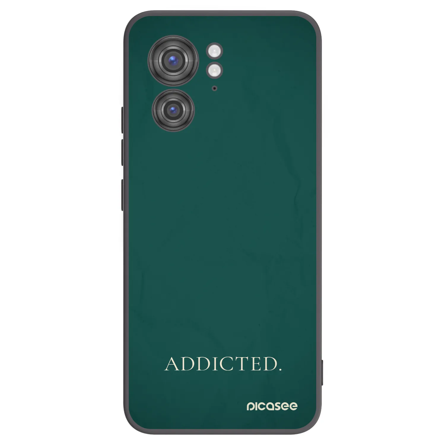 Picasee fekete szilikon tok az alábbi mobiltelefonokra Motorola Edge 40 - Addicted