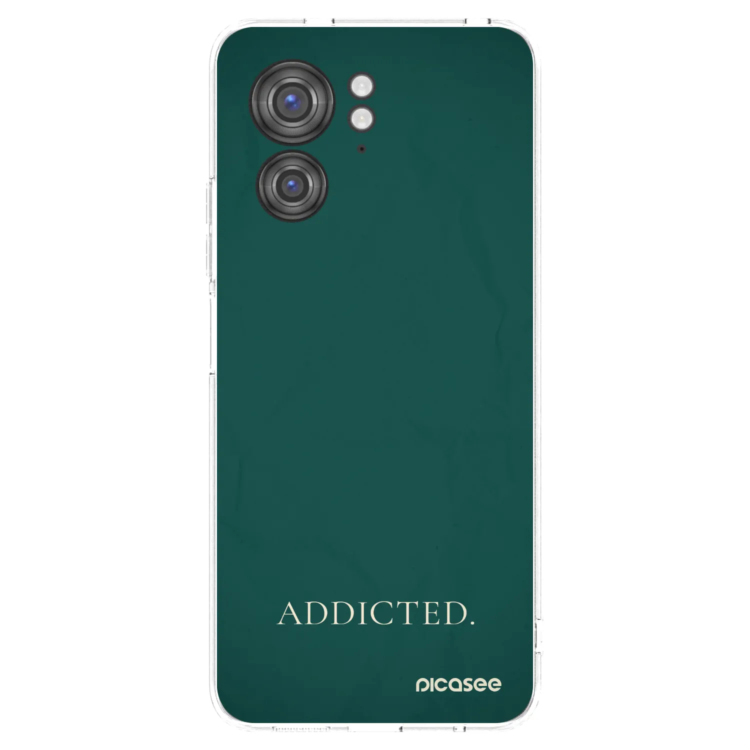 Picasee átlátszó szilikon tok az alábbi mobiltelefonokra Motorola Edge 40 - Addicted
