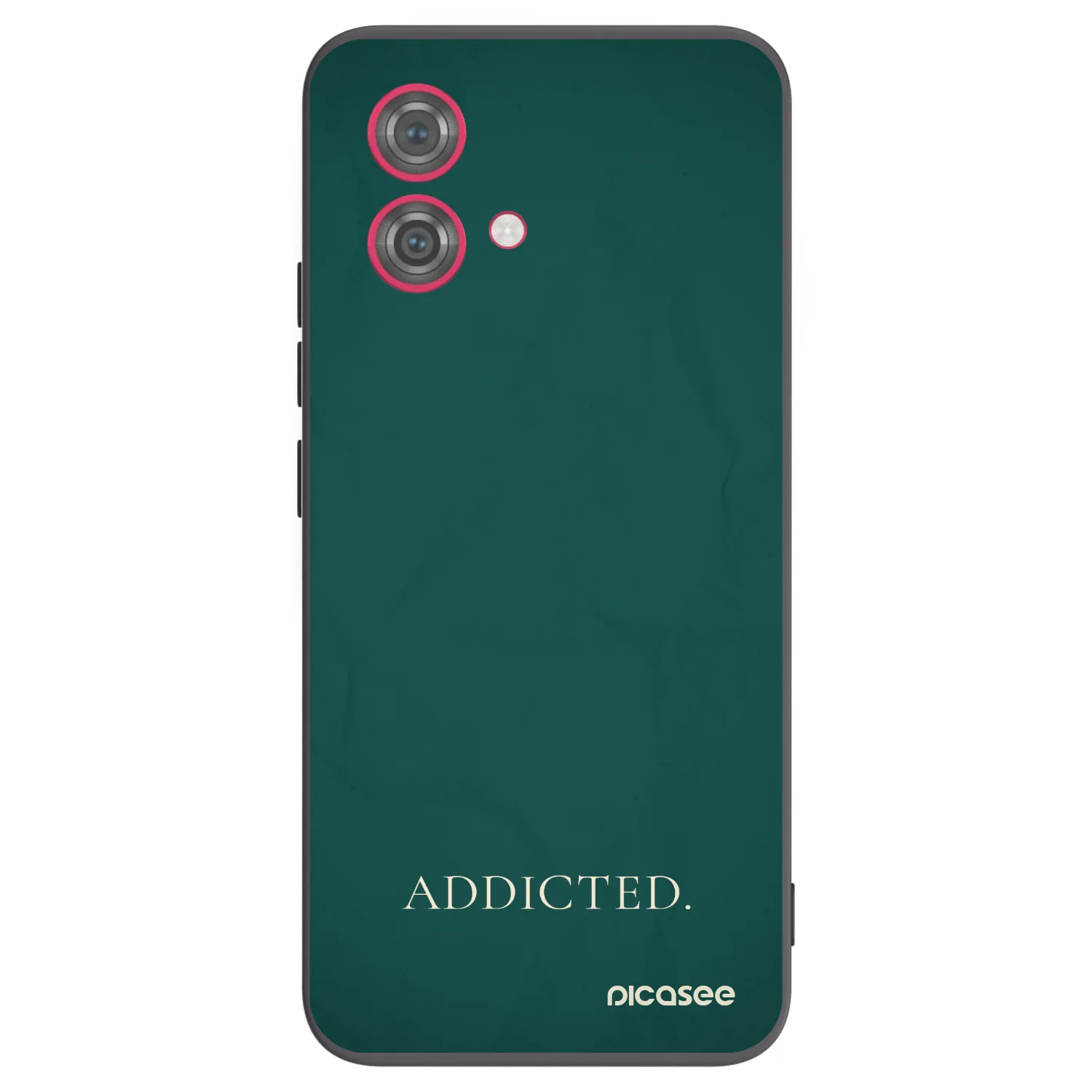 Picasee fekete szilikon tok az alábbi mobiltelefonokra Motorola Moto G84 5G - Addicted