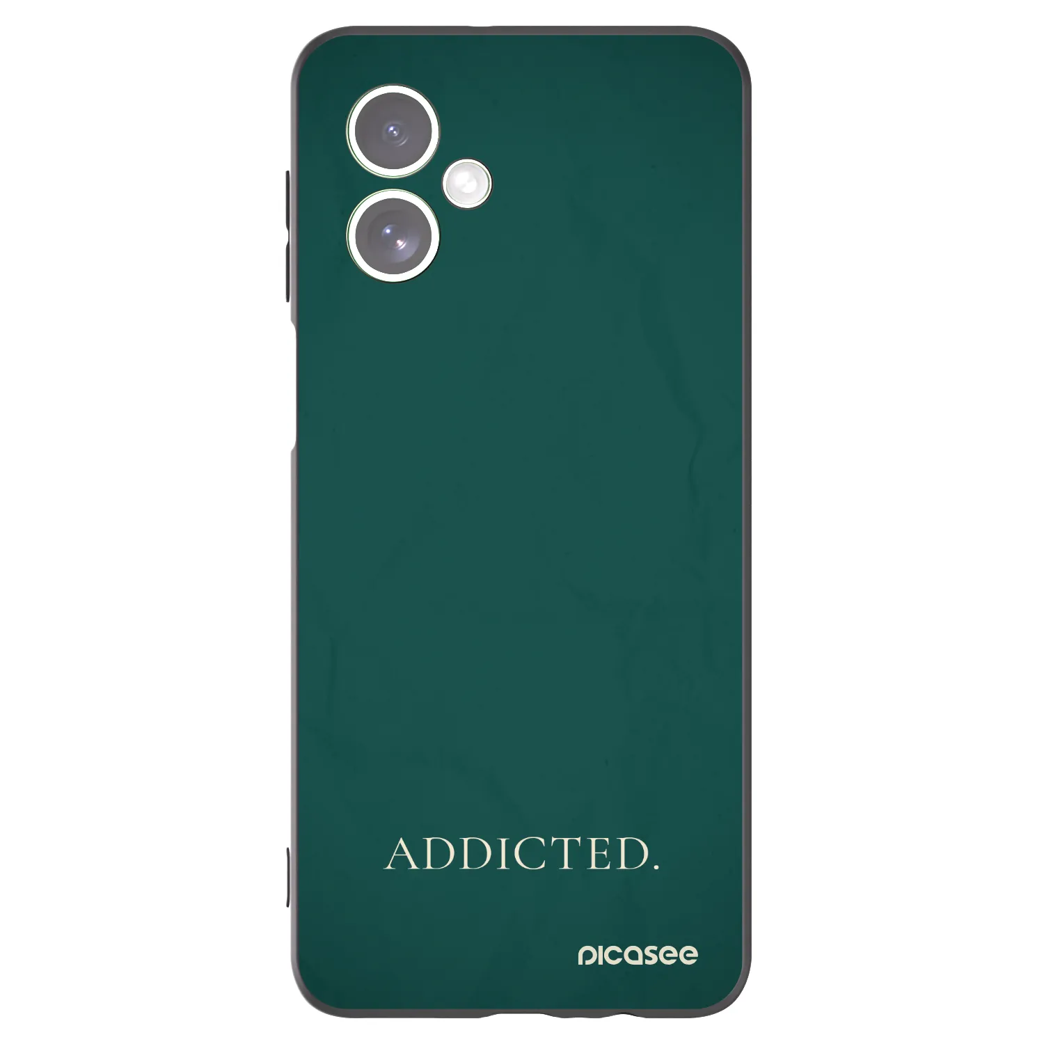 Picasee fekete szilikon tok az alábbi mobiltelefonokra Motorola Moto G54 5G - Addicted