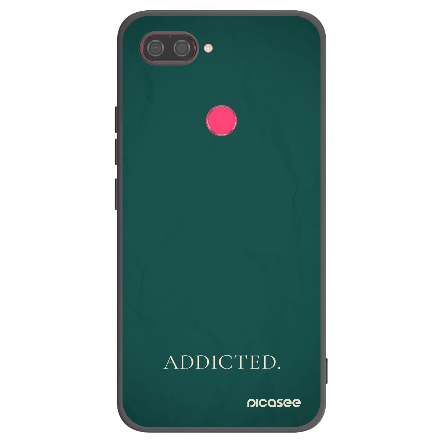 Picasee fekete szilikon tok az alábbi mobiltelefonokra Xiaomi Mi 8 Lite - Addicted