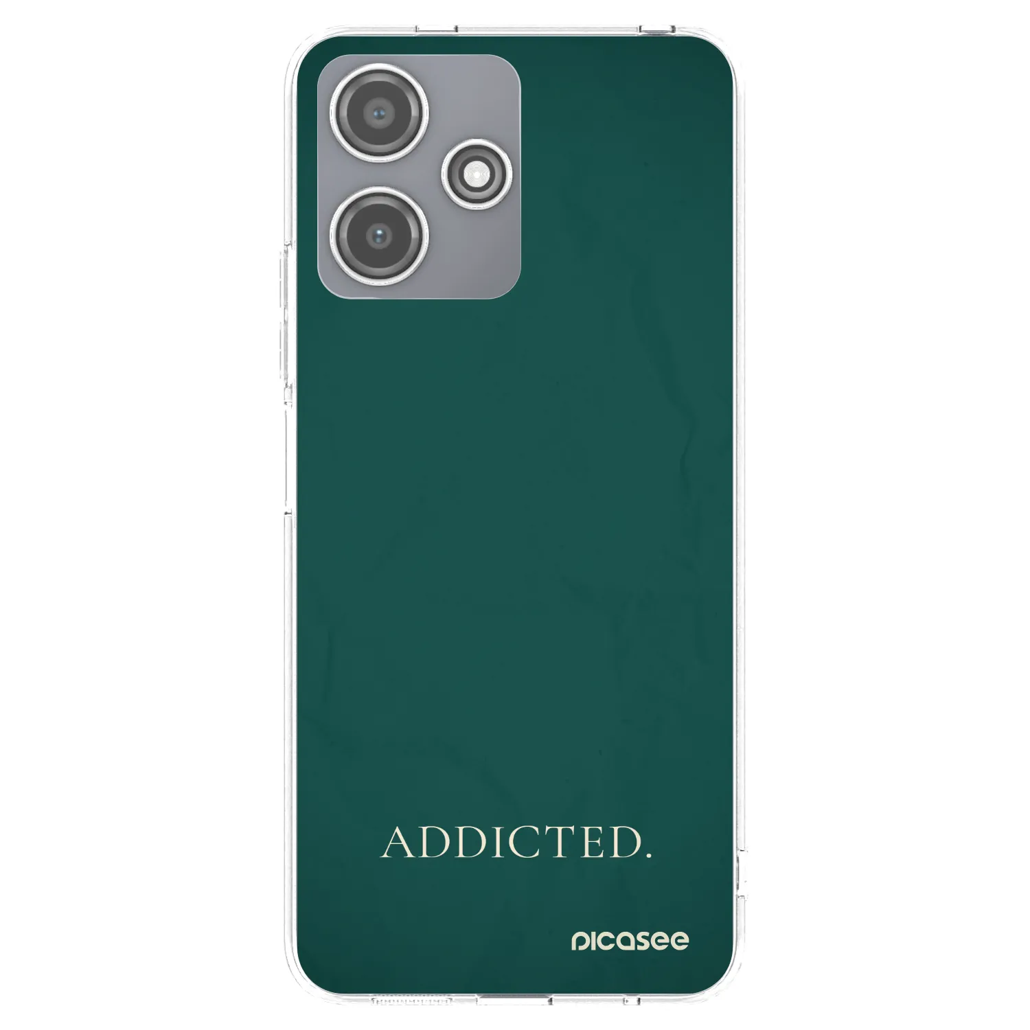 Picasee átlátszó szilikon tok az alábbi mobiltelefonokra Xiaomi Redmi 12 5G - Addicted