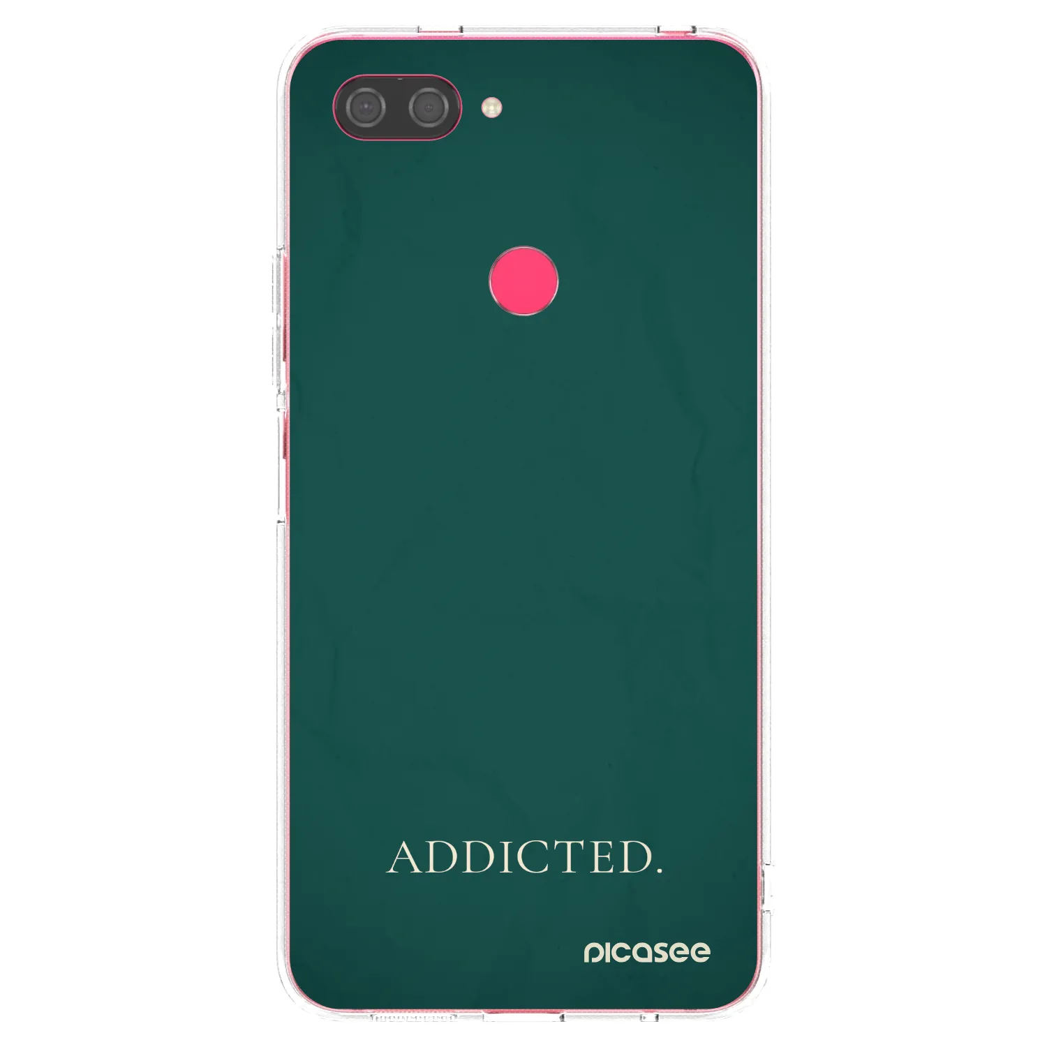 Picasee átlátszó szilikon tok az alábbi mobiltelefonokra Xiaomi Mi 8 Lite - Addicted