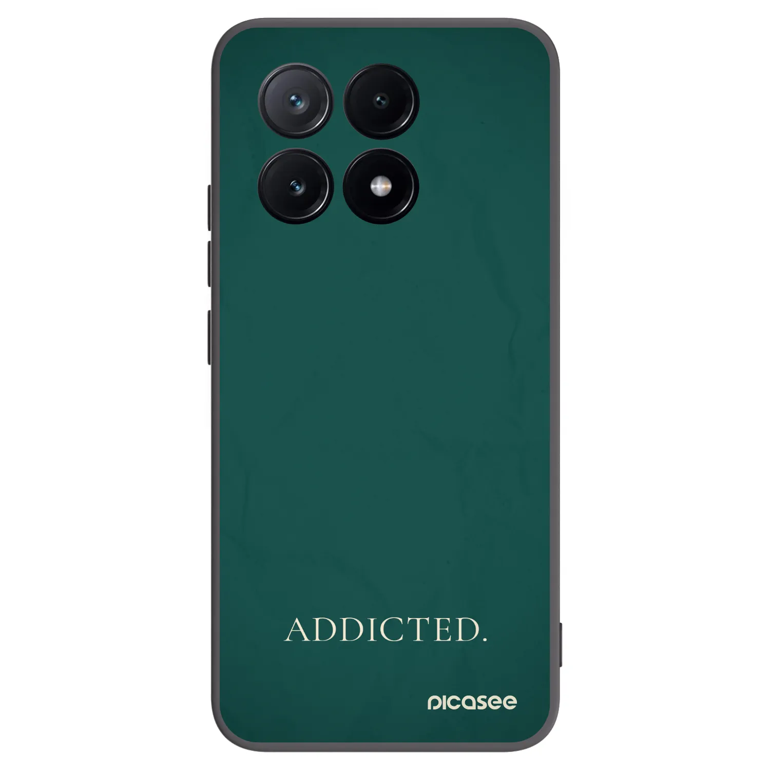 Picasee fekete szilikon tok az alábbi mobiltelefonokra Xiaomi Poco X6 Pro - Addicted