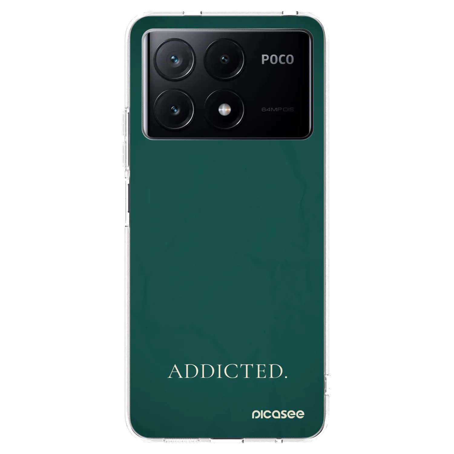 Picasee átlátszó szilikon tok az alábbi mobiltelefonokra Xiaomi Poco X6 Pro - Addicted