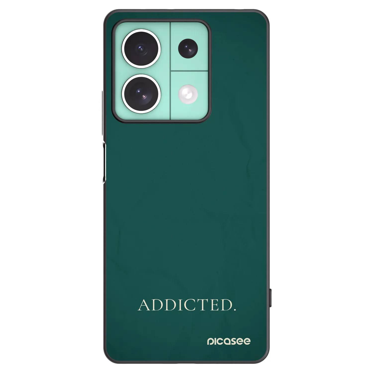 Picasee fekete szilikon tok az alábbi mobiltelefonokra Xiaomi Redmi Note 13 5G - Addicted