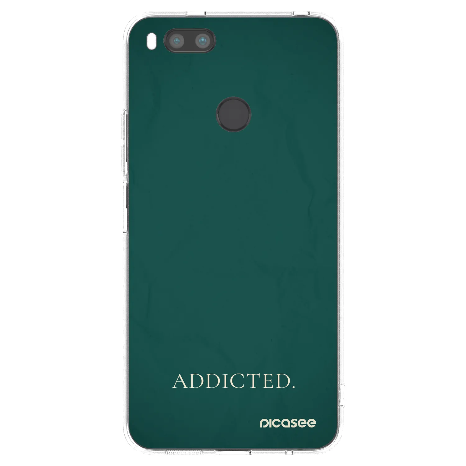 Picasee átlátszó szilikon tok az alábbi mobiltelefonokra Xiaomi Mi A1 Global - Addicted